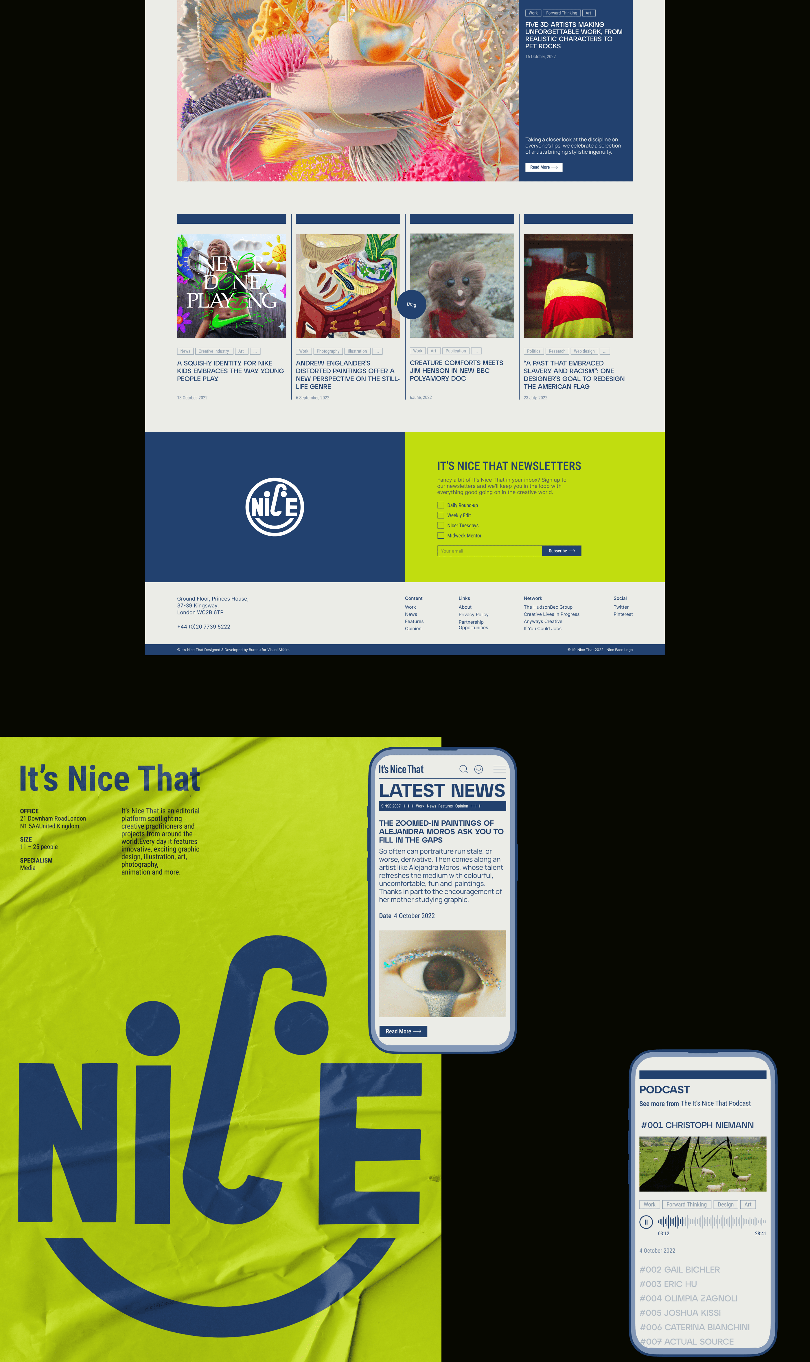 It's Nice That redesign — Изображение №4 — Интерфейсы на Dprofile
