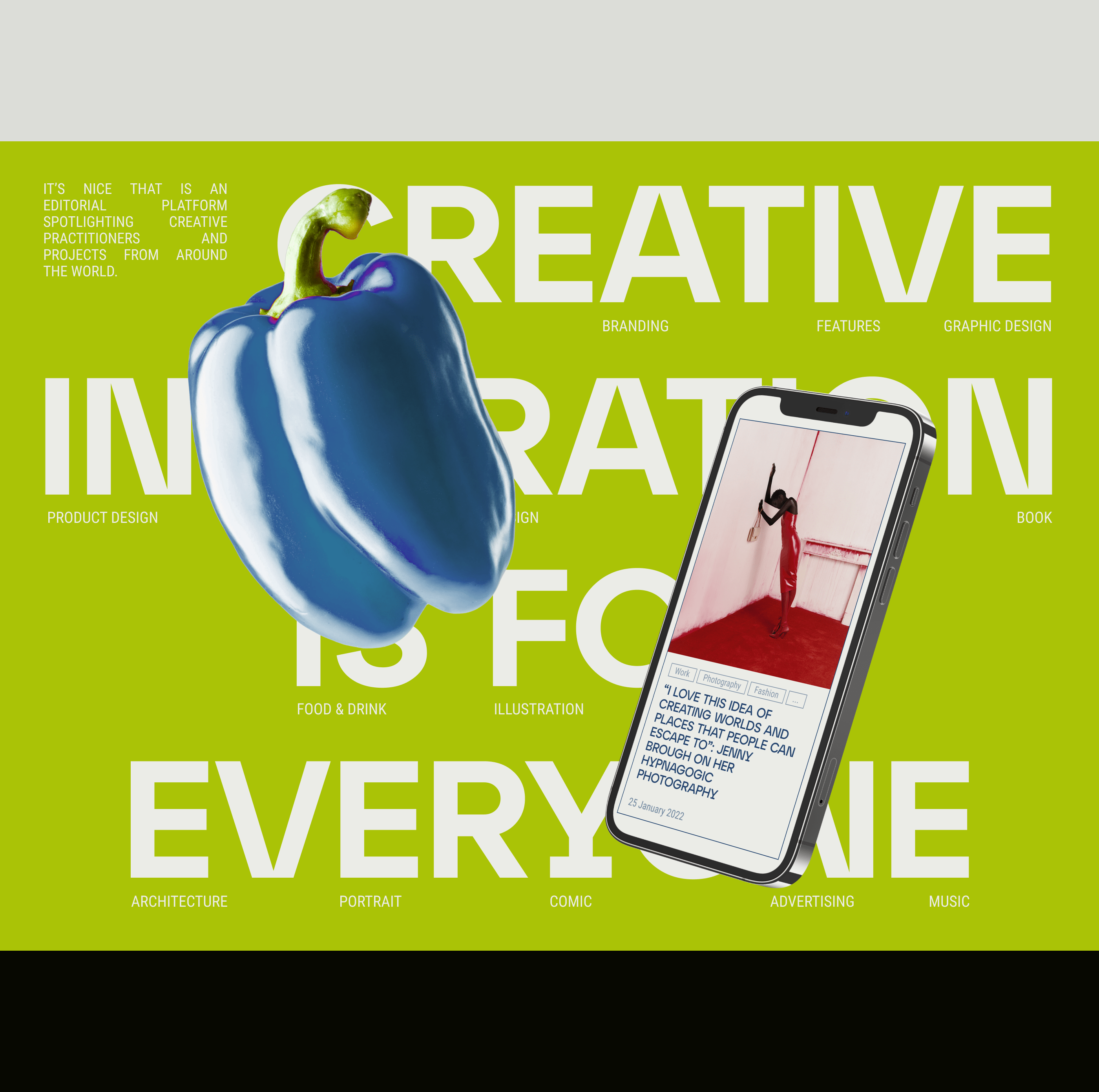 It's Nice That redesign — Изображение №7 — Интерфейсы на Dprofile