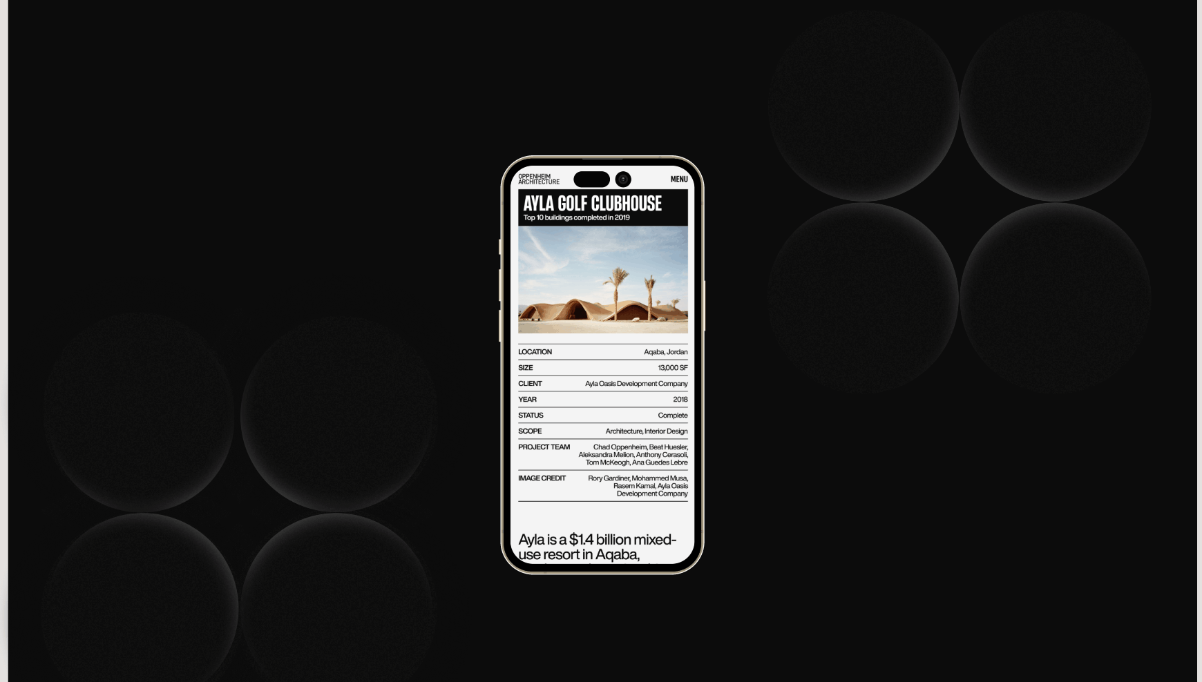 Oppenheim Architecture site — Изображение №9 — Интерфейсы на Dprofile