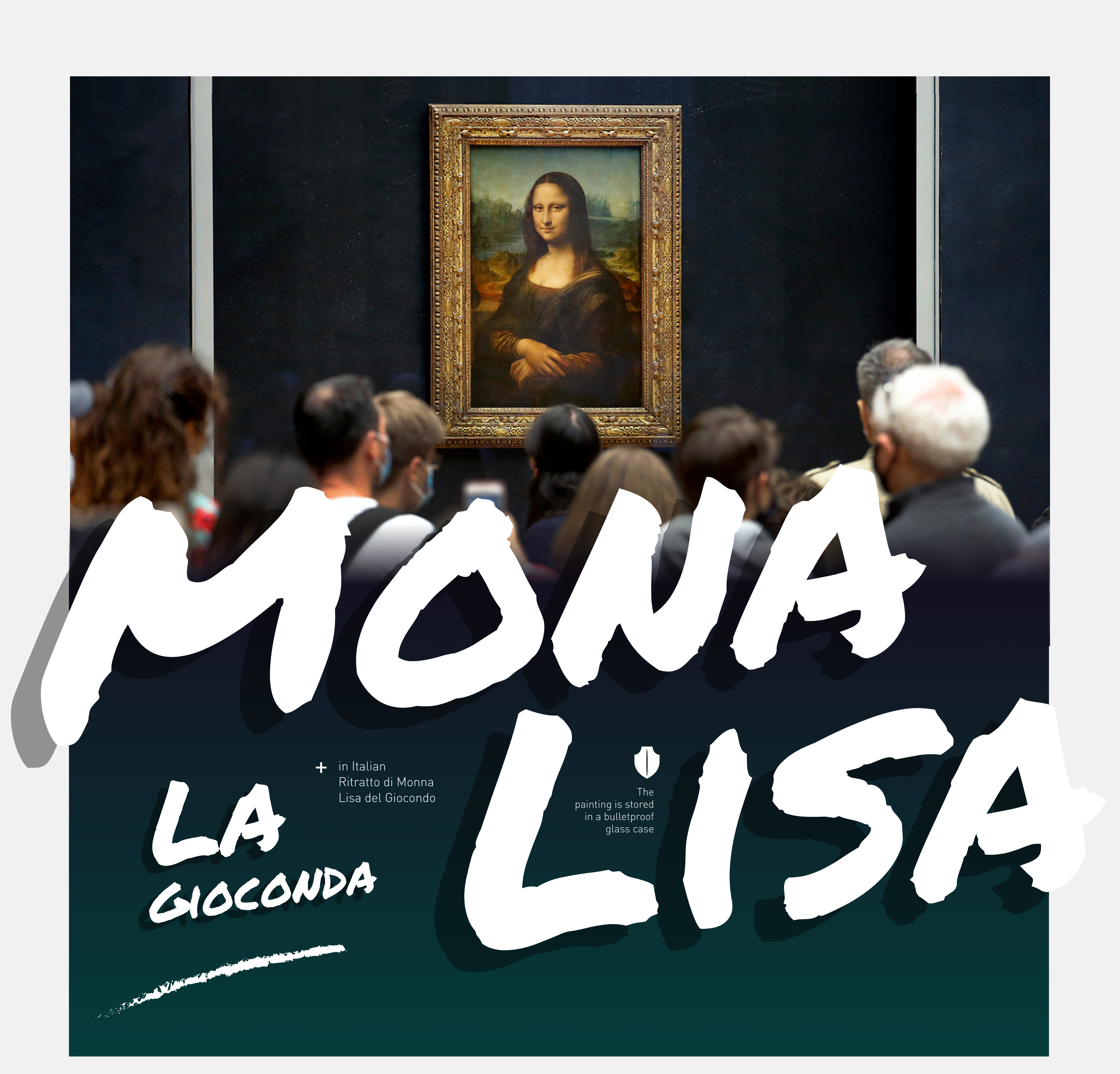 Постер «Мона Лиза» — Изображение №2 — Графика на Dprofile