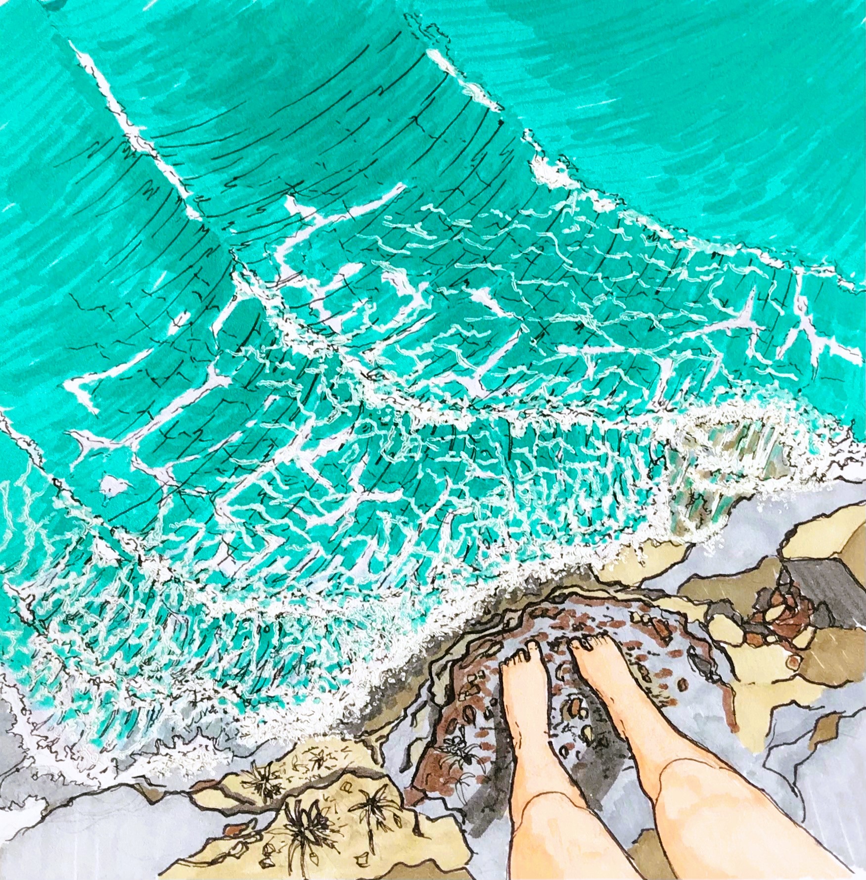 Рисунки маркерами — Изображение №3 — Иллюстрация, Графика на Dprofile