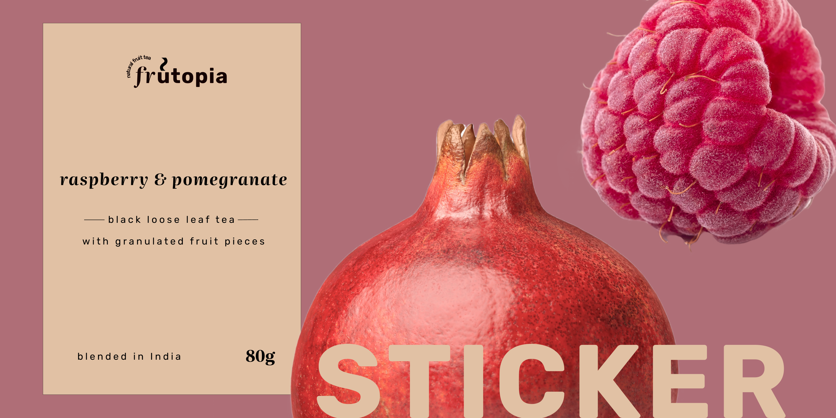 Frutopia- натуральный фруктовый чай — Изображение №3 — Брендинг, Маркетинг на Dprofile