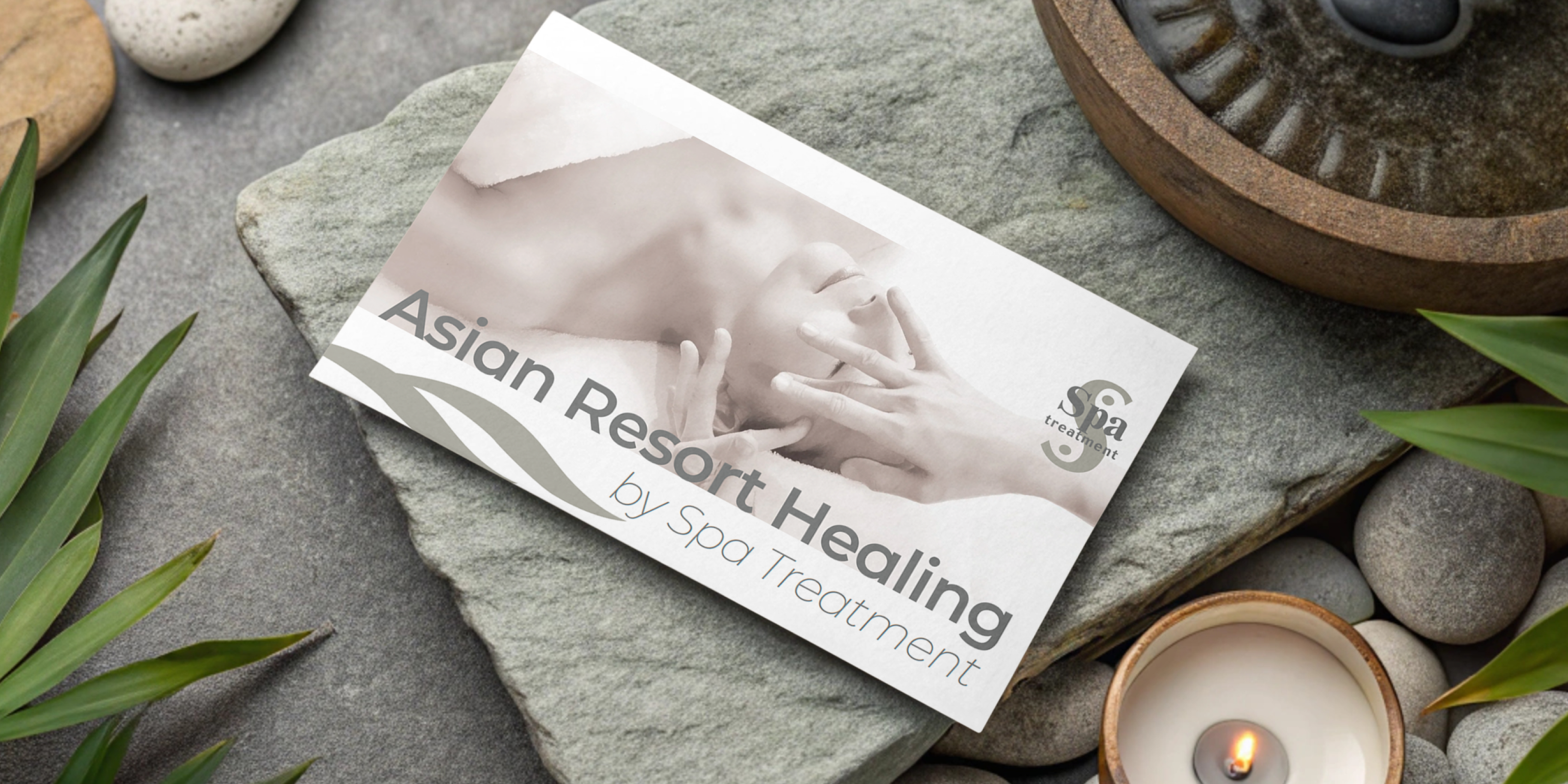 Asian Resort Healing by Spa Treatment — Изображение №1 — Графика, Маркетинг на Dprofile