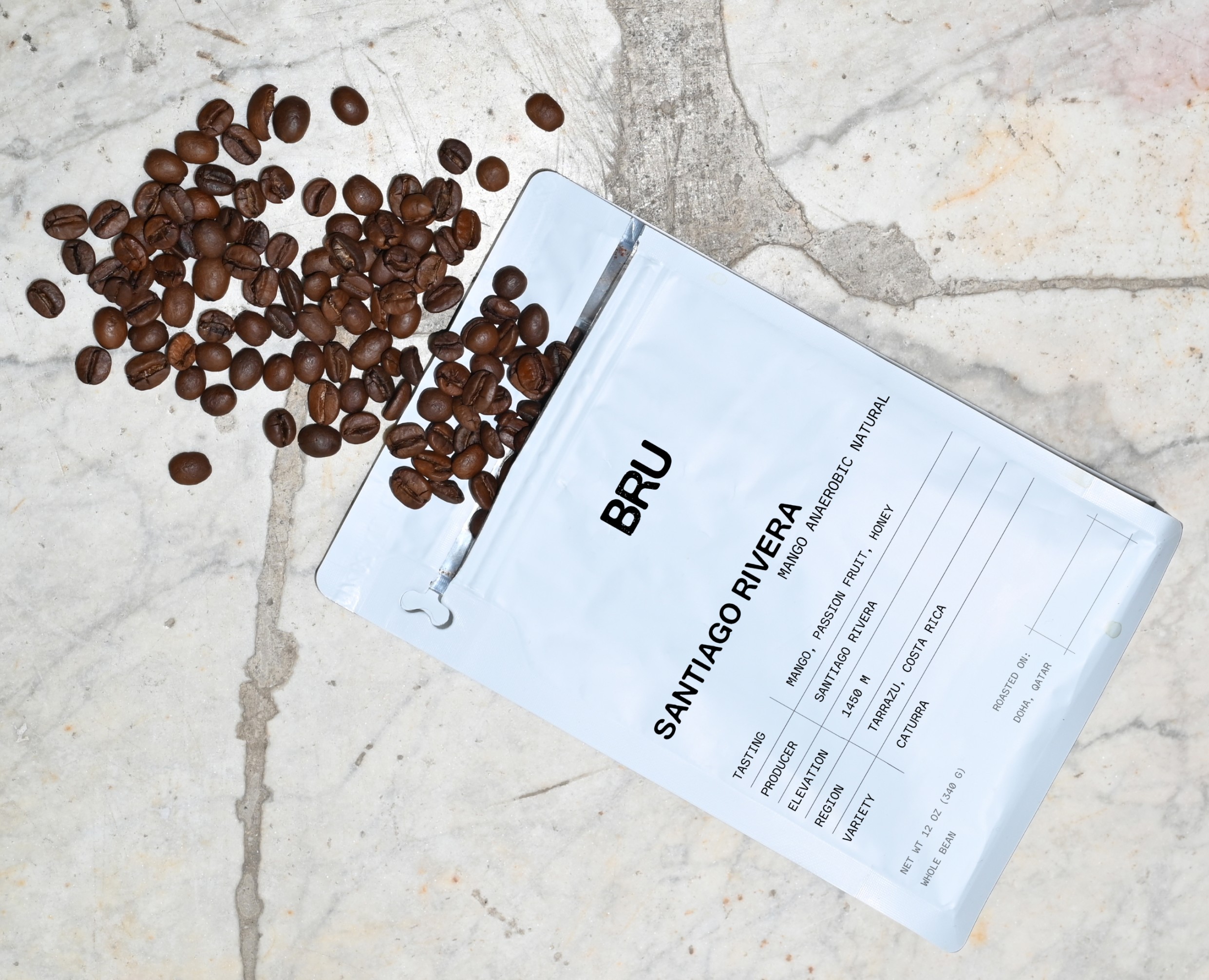 BRU | Фирменный стиль | Coffee shop | Doha, Qatar на Dprofile
