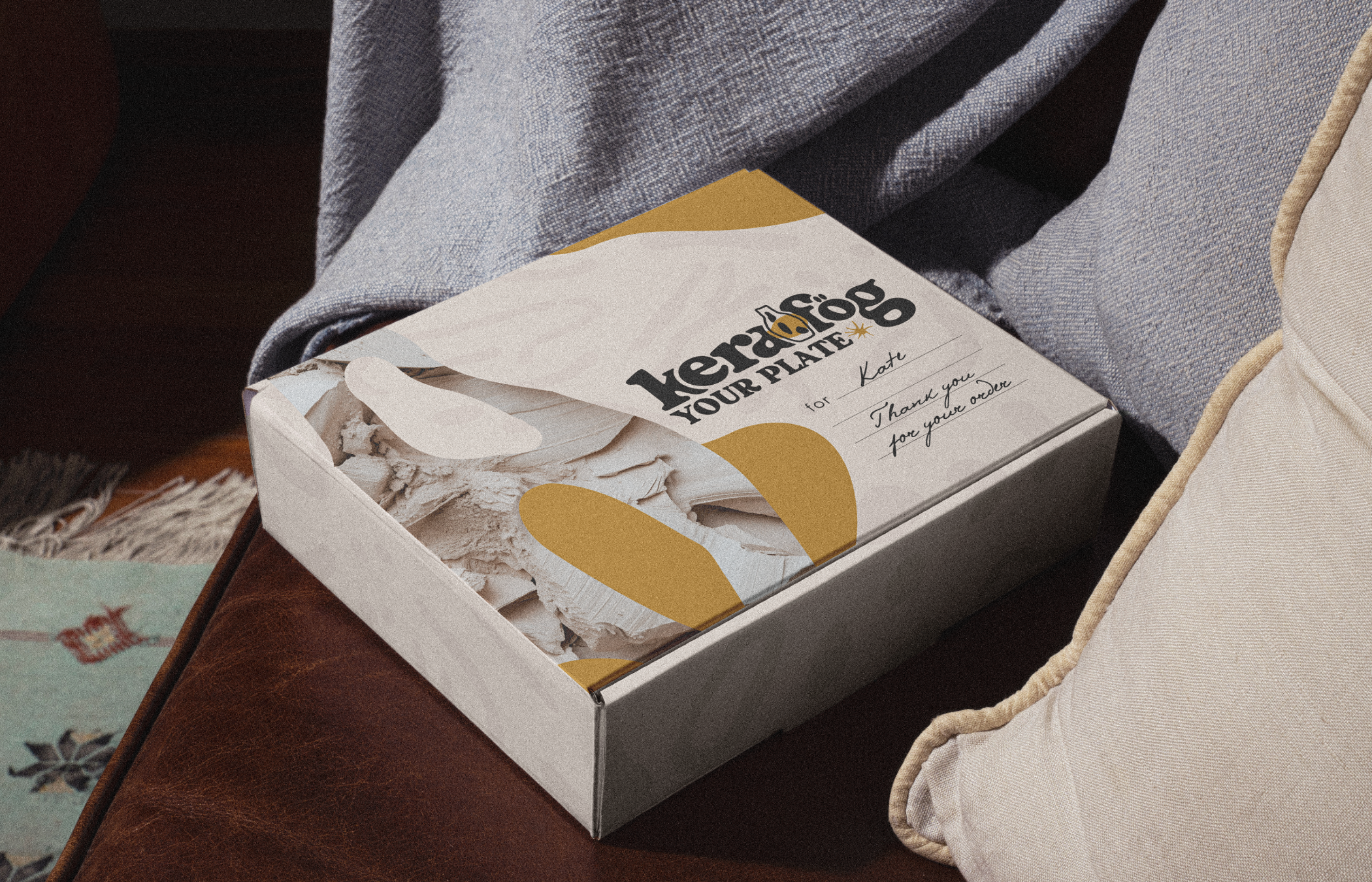 Логотип для керамической студии Kerafog — Изображение №1 — Брендинг, Графика на Dprofile