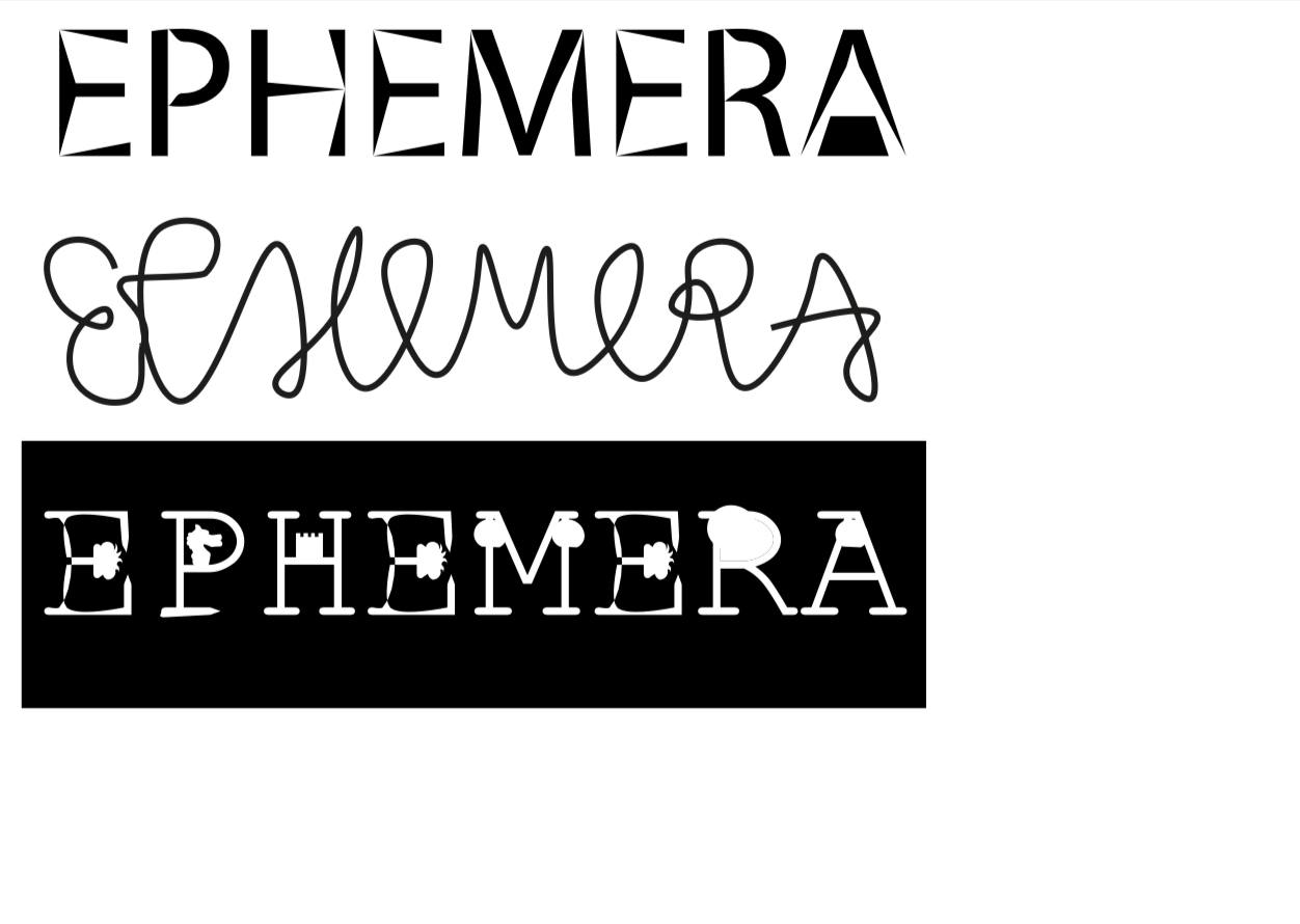 ephemera — Изображение №1 — Брендинг на Dprofile