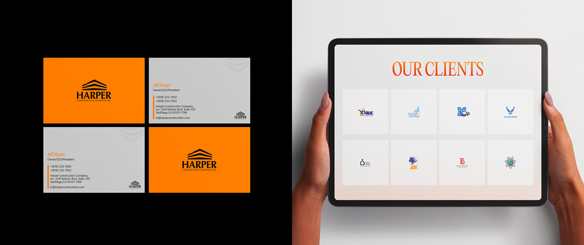 Harper Constraction Company — Изображение №9 — Интерфейсы на Dprofile