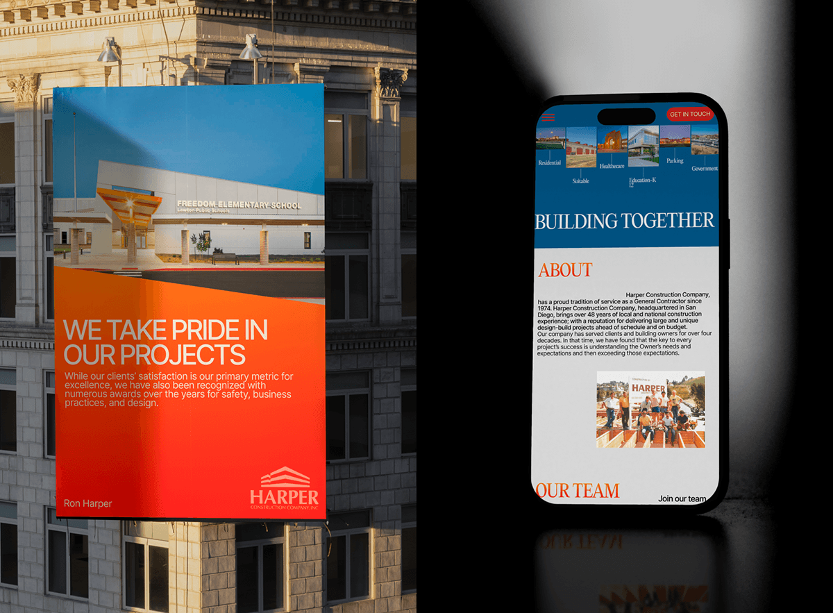 Harper Constraction Company — Изображение №5 — Интерфейсы на Dprofile