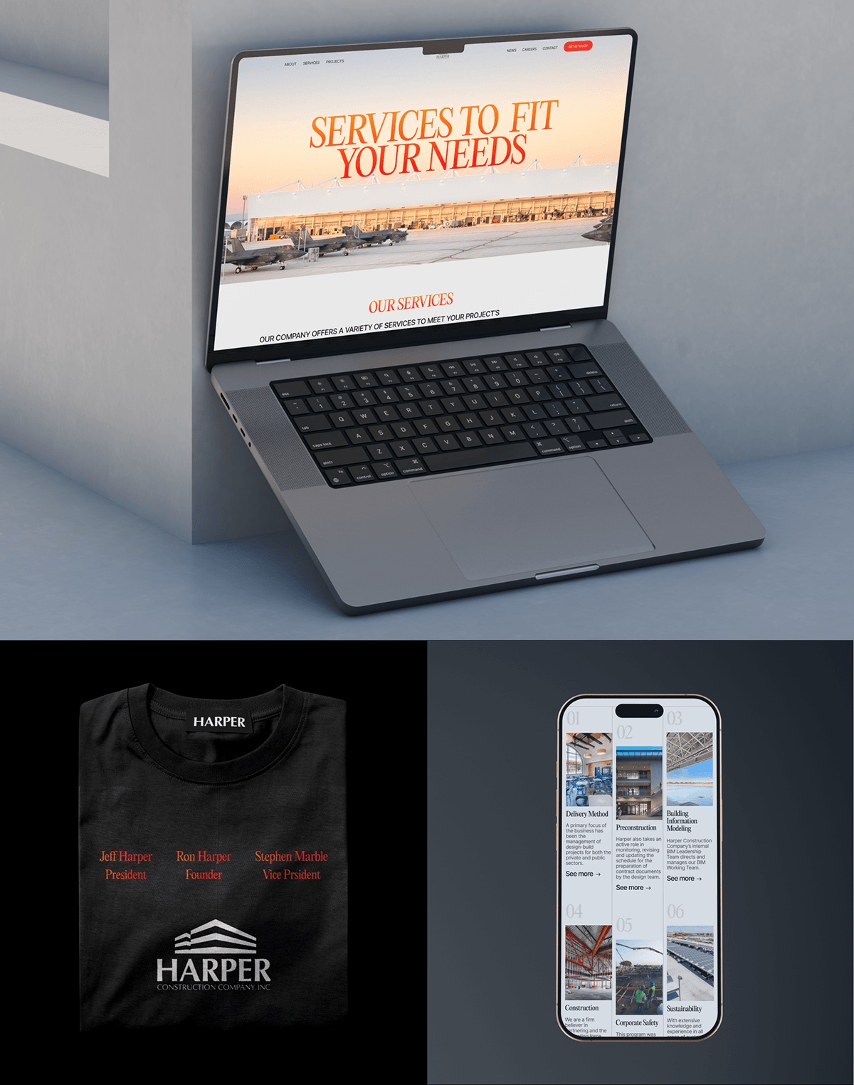 Harper Constraction Company — Изображение №10 — Интерфейсы на Dprofile