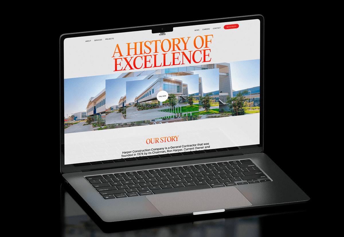 Harper Constraction Company — Изображение №7 — Интерфейсы на Dprofile