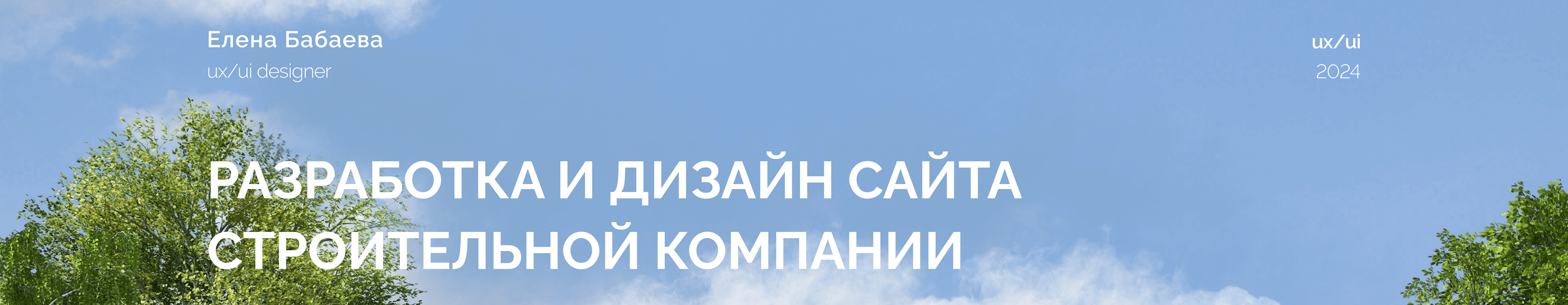 Лендинг. Строительство домов. — Изображение №1 — Интерфейсы, Анимация на Dprofile