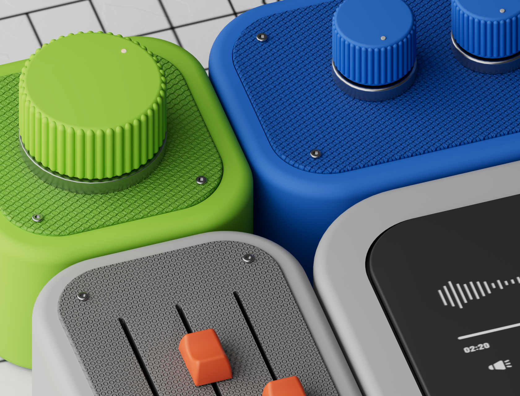 Isometric Mixing Console — Изображение №2 — 3D на Dprofile