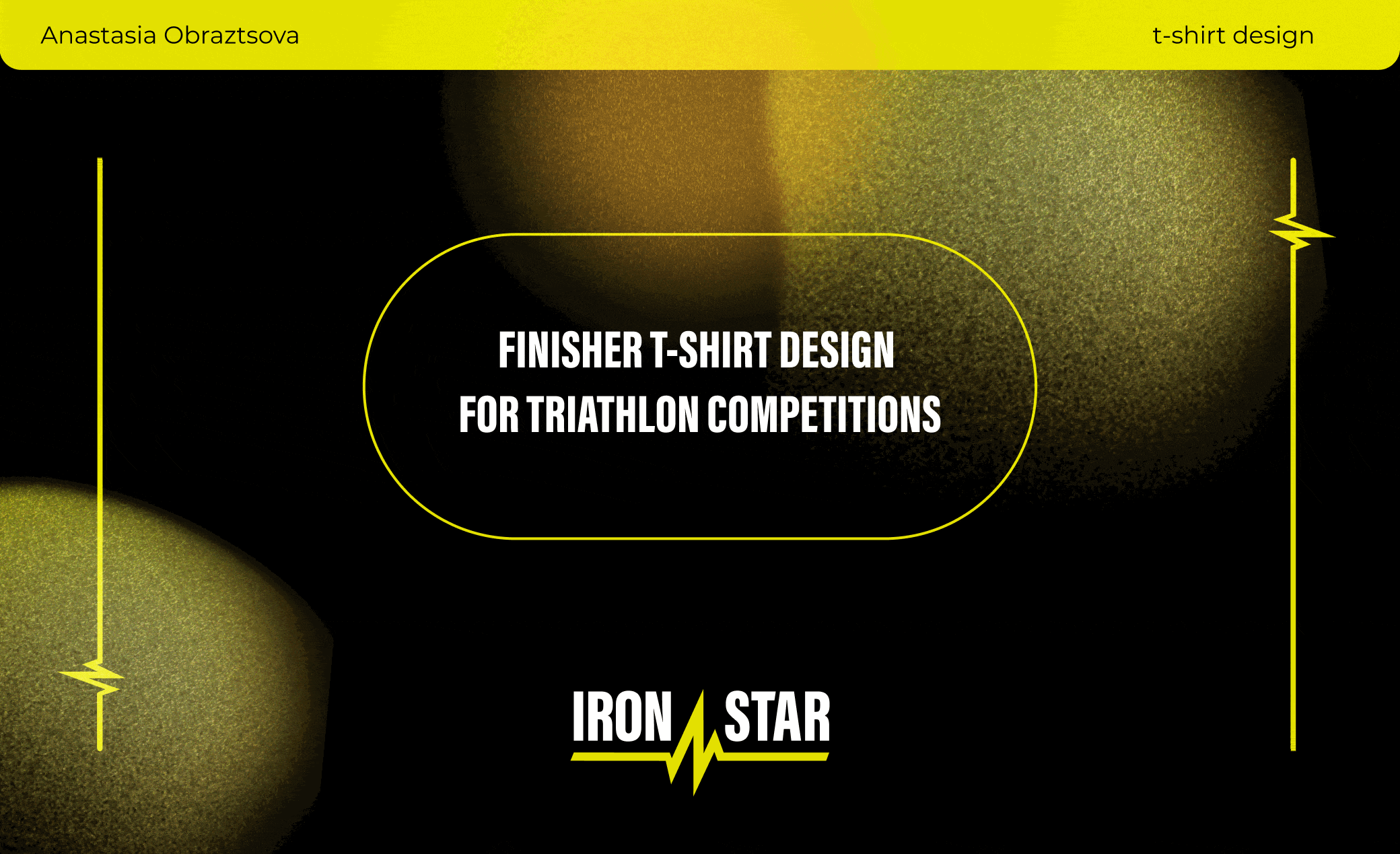 IRONSTAR Дизайн футболок для финишёров | Мерч — Изображение №1 — Брендинг на Dprofile