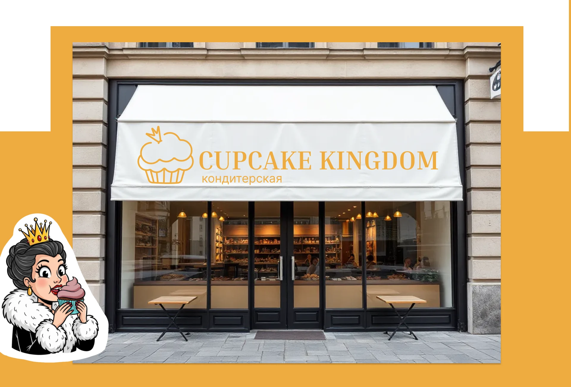 Cupcake Kingdom. Фирменный стиль. — Изображение №11 — Брендинг на Dprofile