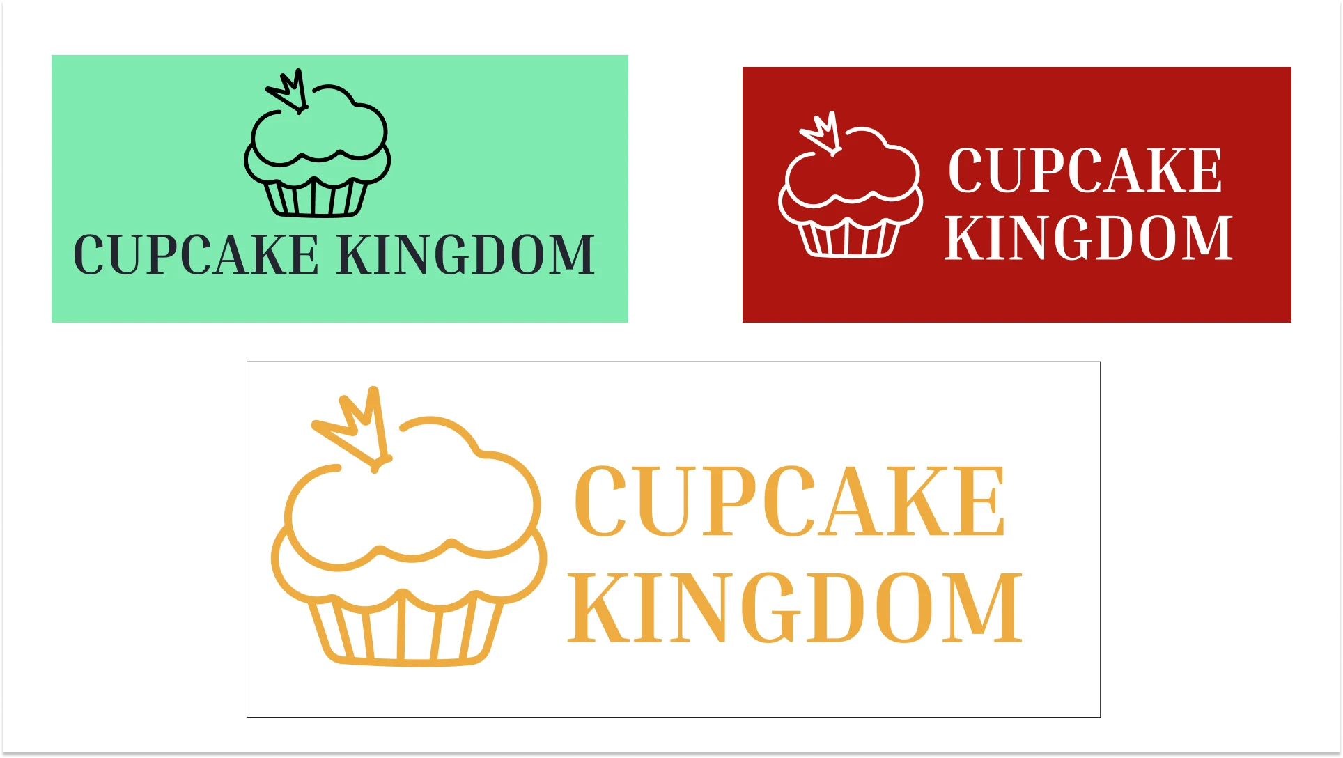 Cupcake Kingdom. Фирменный стиль. — Изображение №6 — Брендинг на Dprofile