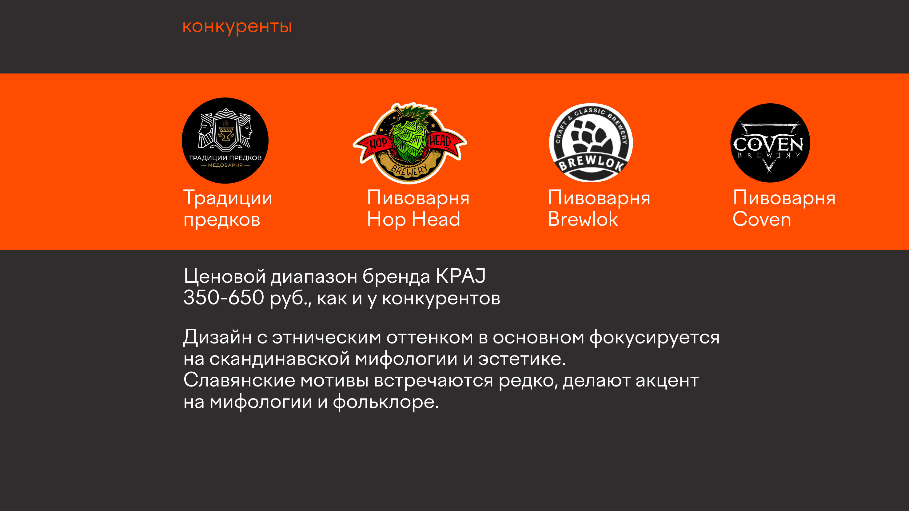 КРАJ. Забытые славянские напитки — Изображение №7 — Брендинг, Графика на Dprofile