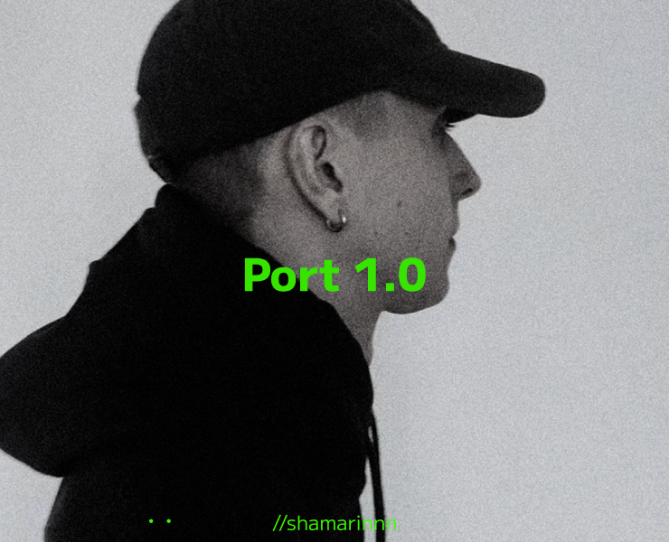 Concept Portfolio For Myself — Интерфейсы на Dprofile