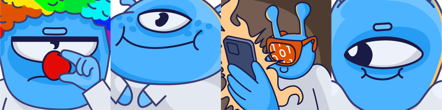 Alien | stickers for telegram — Изображение №7 — Иллюстрация на Dprofile