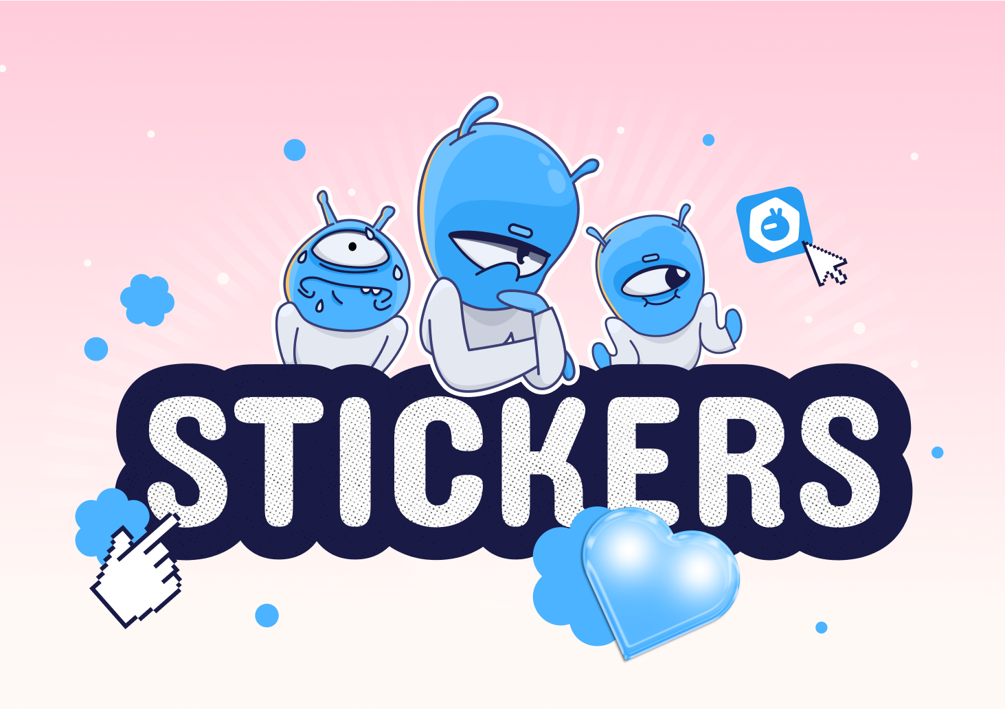 Alien | stickers for telegram — Изображение №1 — Иллюстрация на Dprofile
