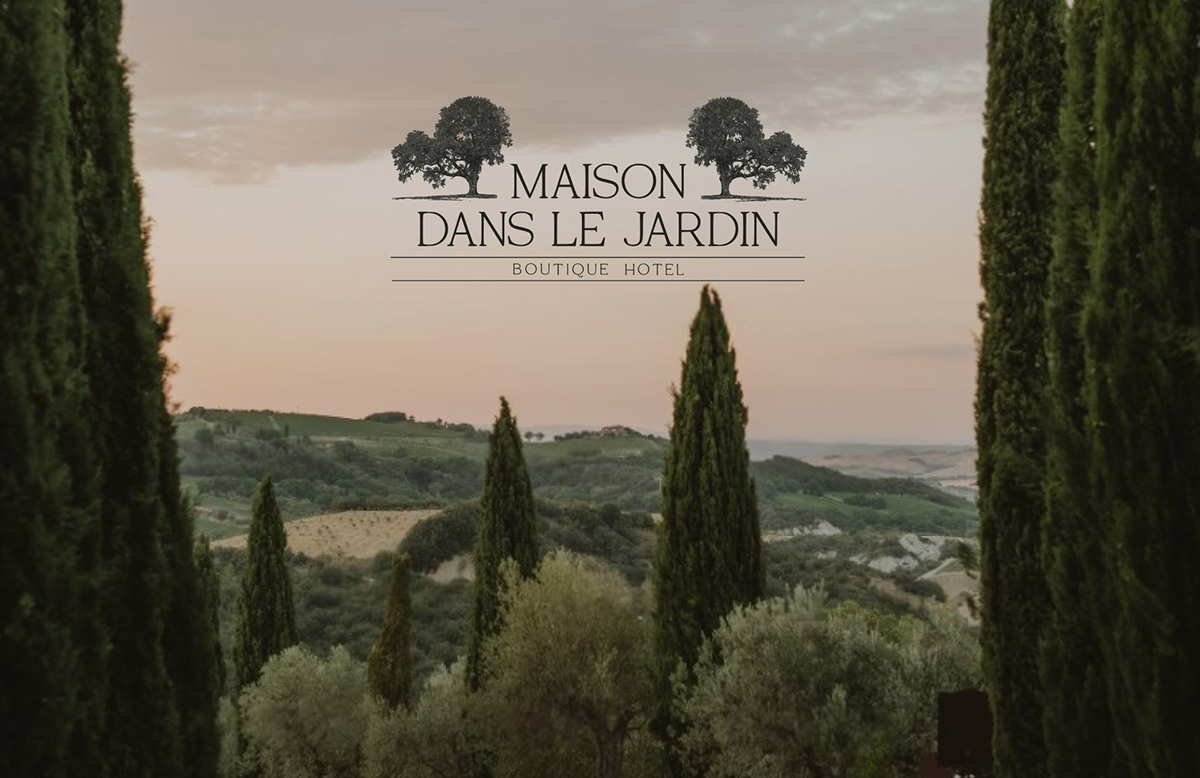 ФИРМЕННЫЙ СТИЛЬ | ОТЕЛЬ ВО ФРАНЦИИ | MAISON DANS LE JARDIN — Изображение №1 — Брендинг на Dprofile