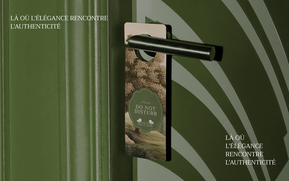 ФИРМЕННЫЙ СТИЛЬ | ОТЕЛЬ ВО ФРАНЦИИ | MAISON DANS LE JARDIN — Изображение №12 — Брендинг на Dprofile