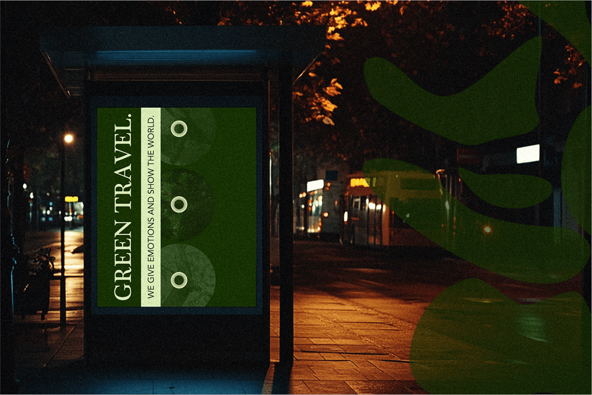 Логотип и айдентика GREEN TRAVEL — Изображение №13 — Брендинг на Dprofile