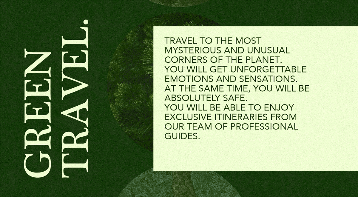Логотип и айдентика GREEN TRAVEL — Изображение №2 — Брендинг на Dprofile