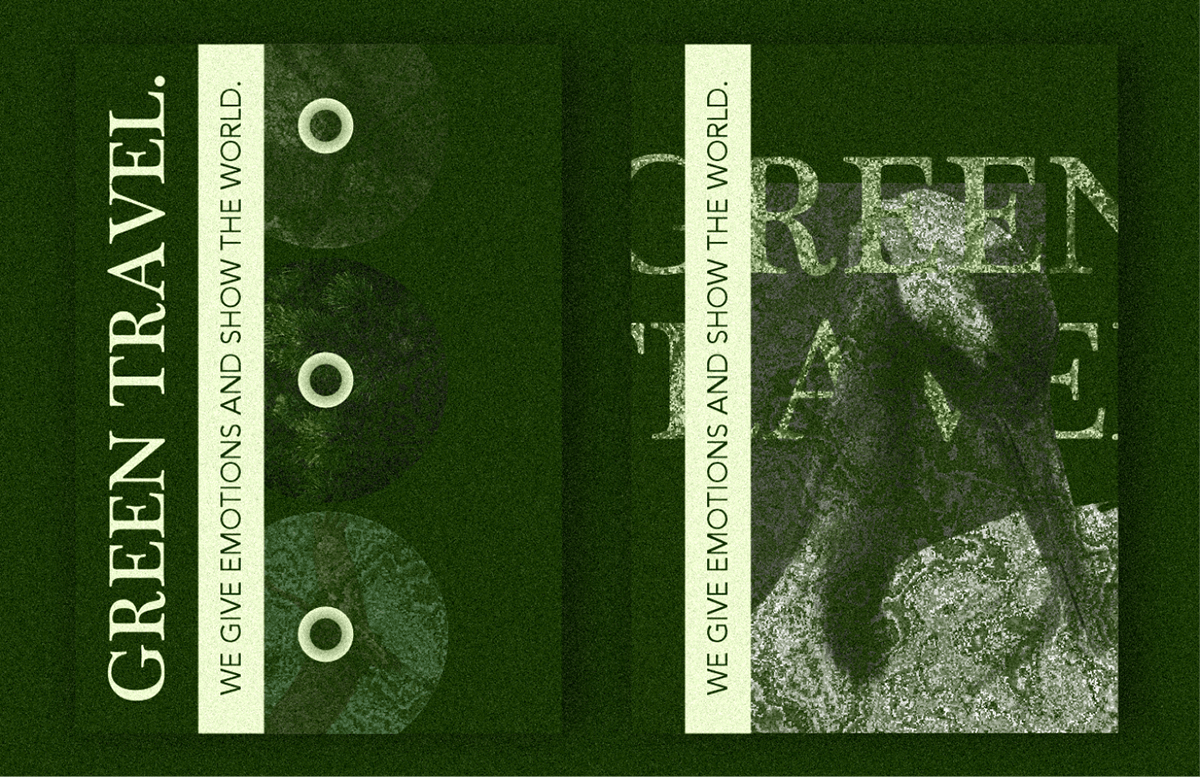 Логотип и айдентика GREEN TRAVEL — Изображение №10 — Брендинг на Dprofile