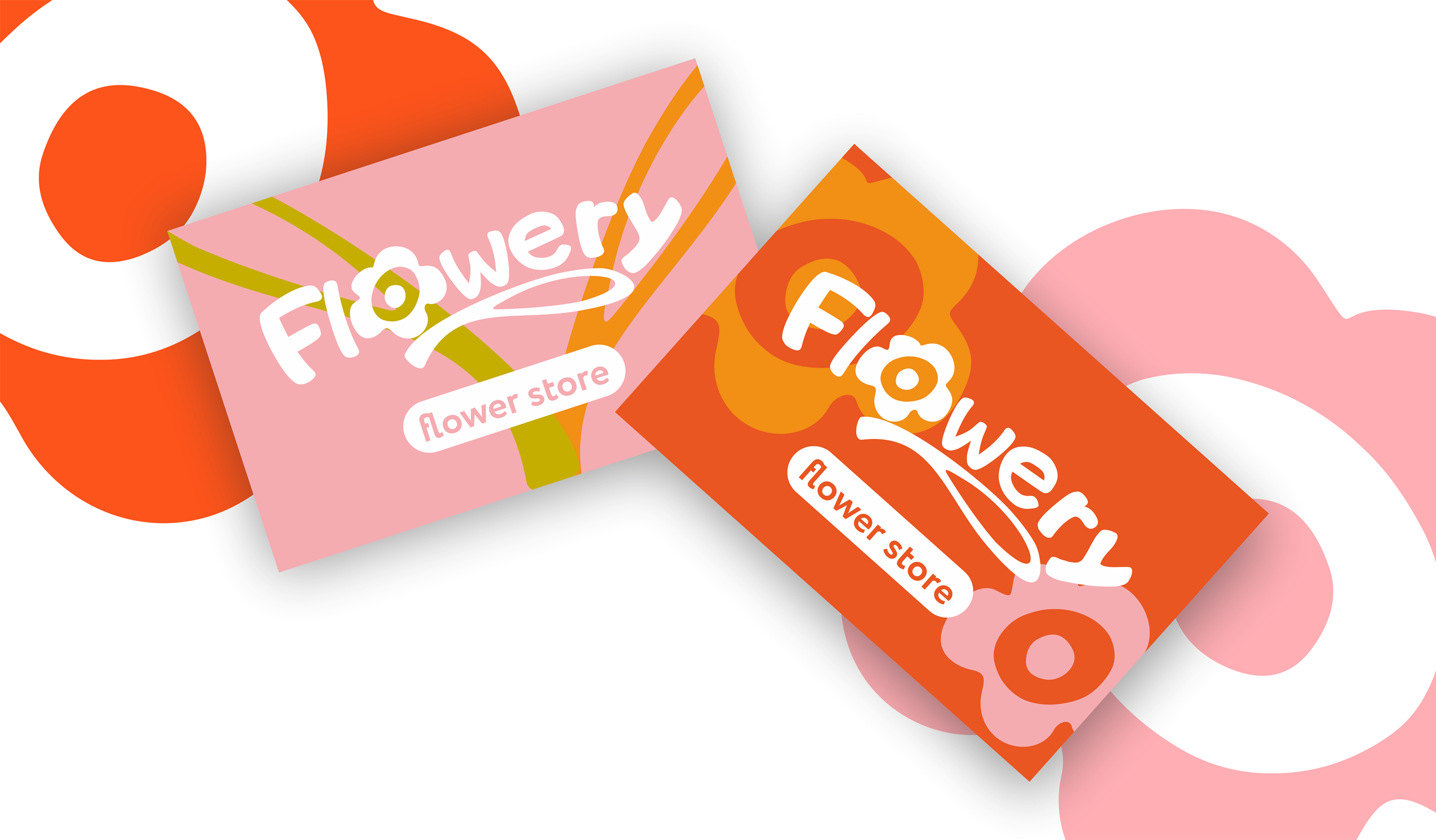 Flowery - логотип и фирменный стиль для магазина флористики — Изображение №6 — Брендинг на Dprofile