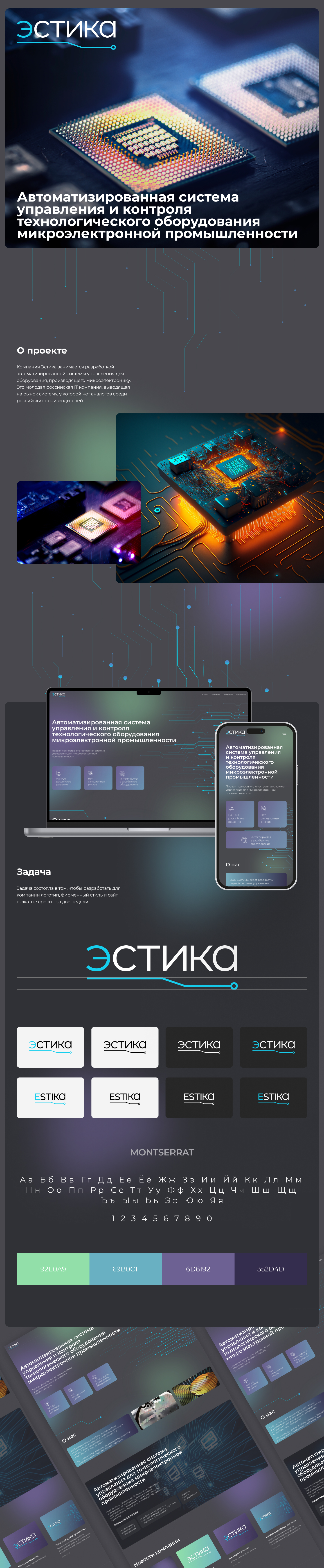 Эстика — Изображение №1 — Интерфейсы, Брендинг на Dprofile