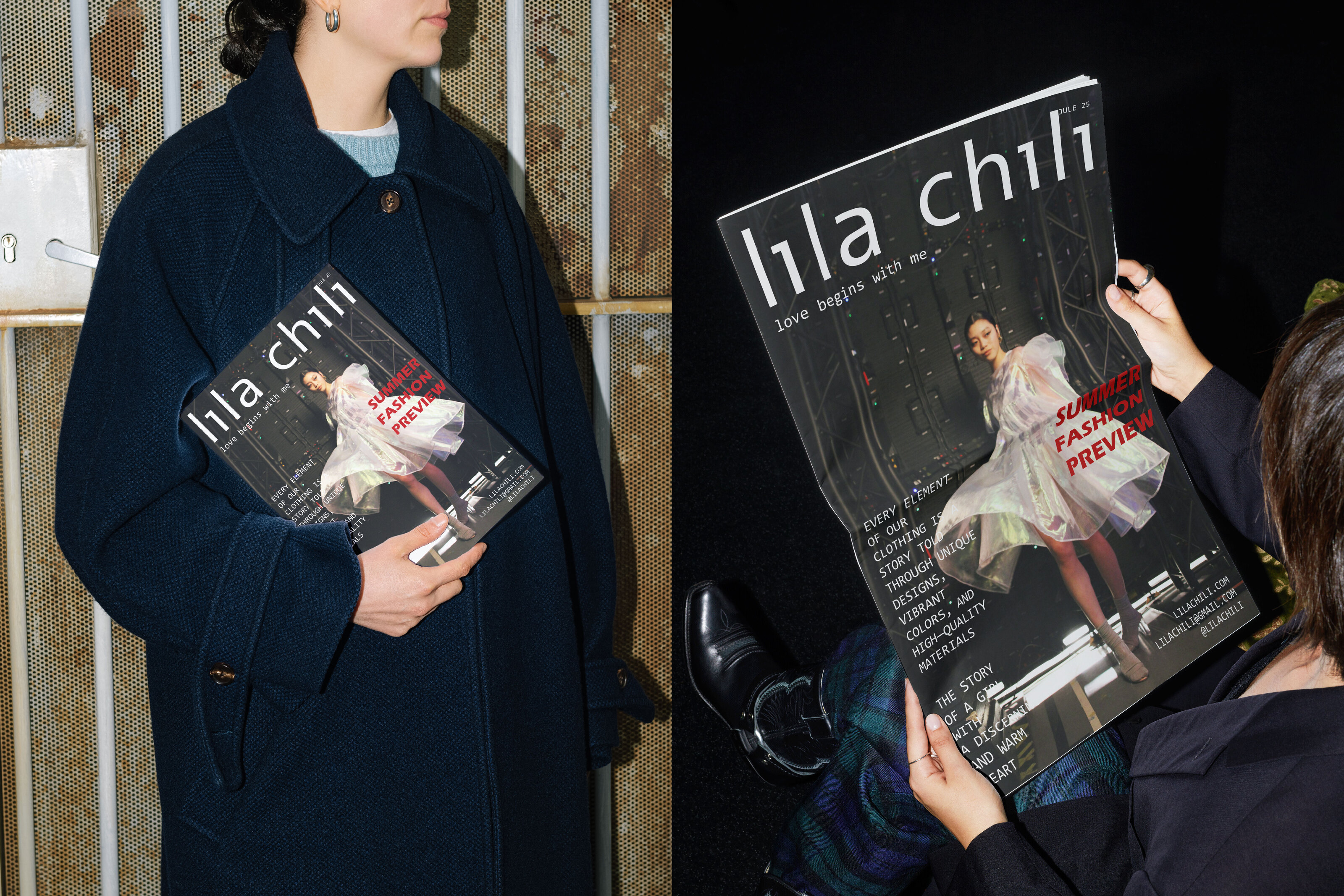 LILA CHILI / ФИРМЕННЫЙ СТИЛЬ ДЛЯ БРЕНДА ОДЕЖДЫ — Изображение №12 — Брендинг на Dprofile