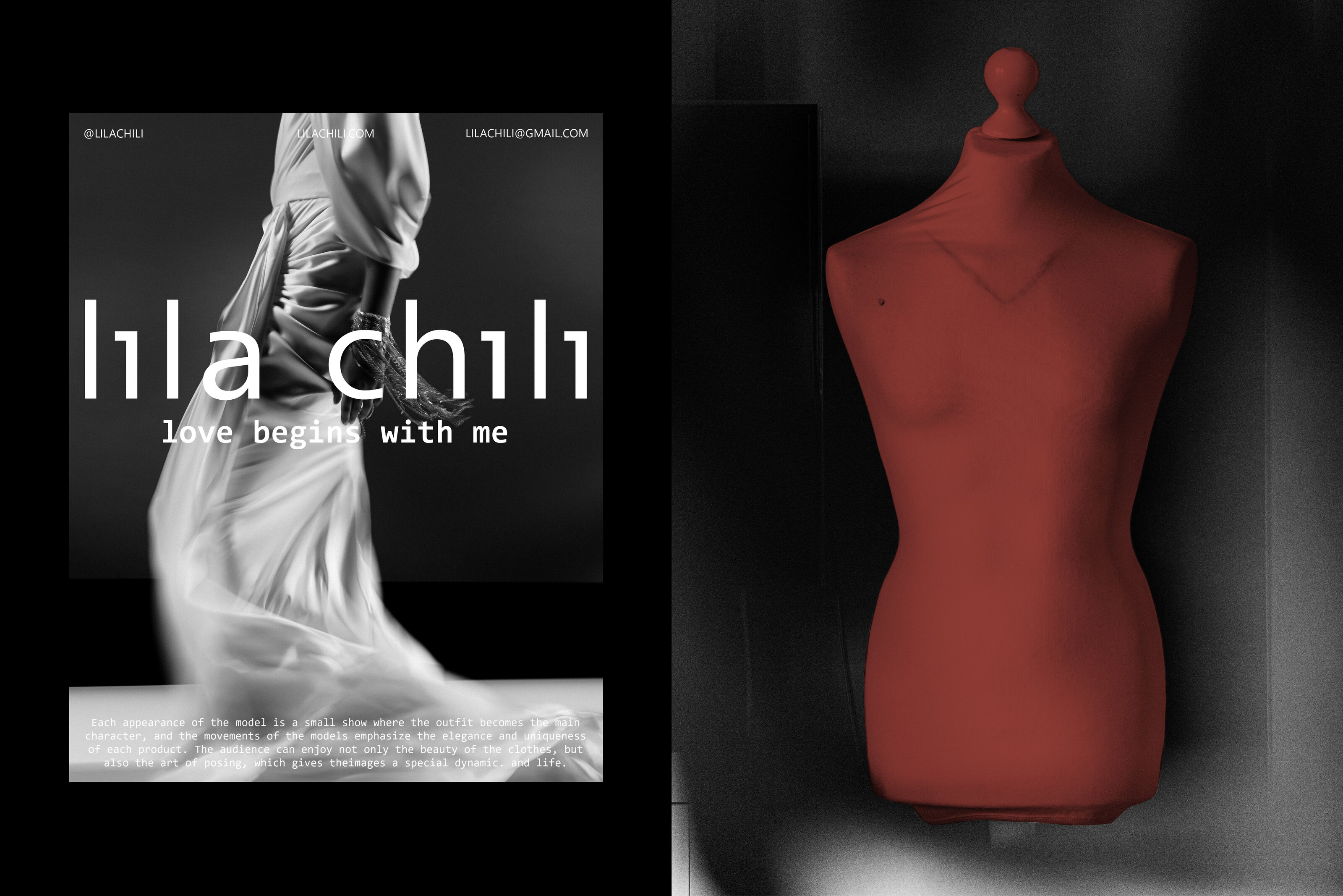 LILA CHILI / ФИРМЕННЫЙ СТИЛЬ ДЛЯ БРЕНДА ОДЕЖДЫ — Изображение №2 — Брендинг на Dprofile