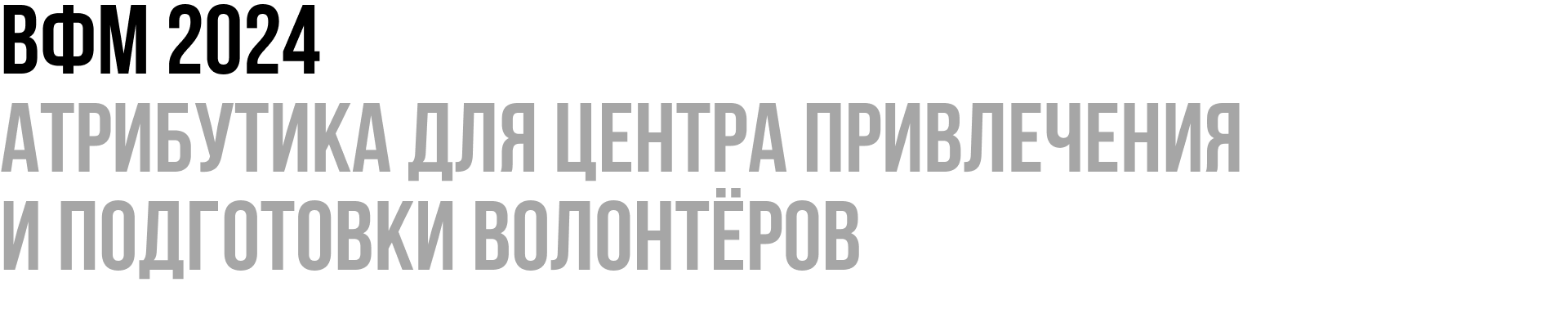 ВФМ 2024 — Изображение №1 — Брендинг на Dprofile