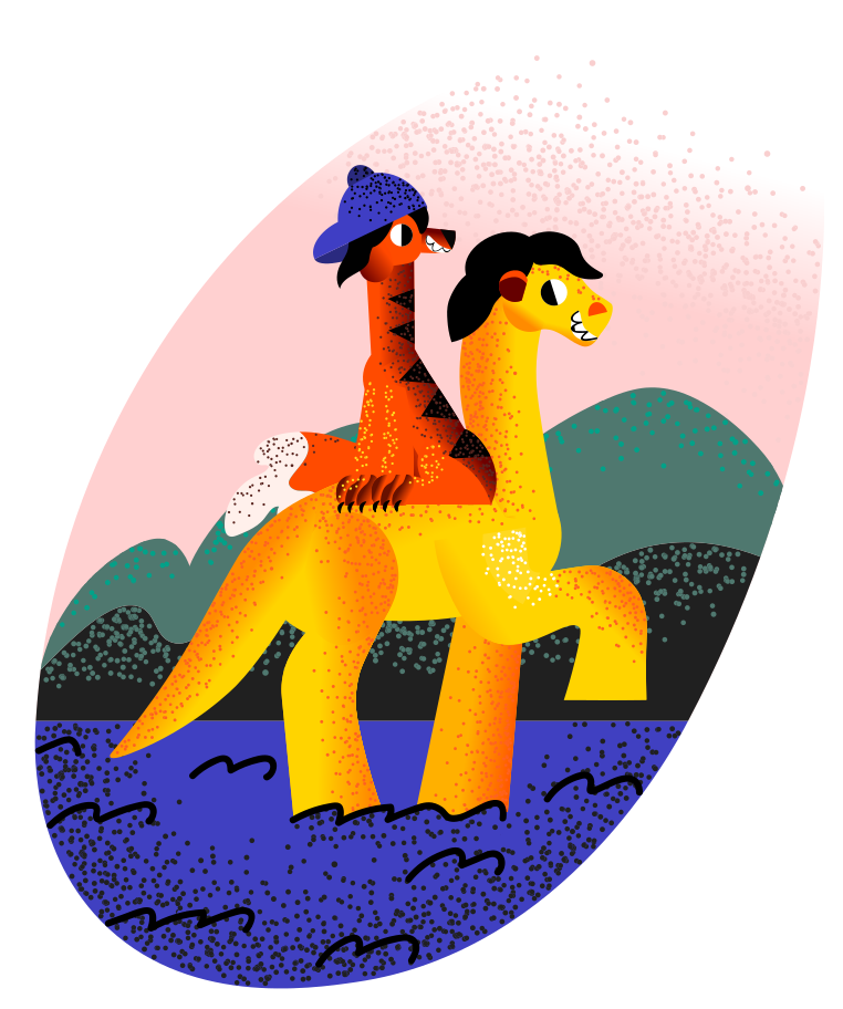 Fauna Style Illustrations for ICONS8 — Изображение №7 — Иллюстрация, Графика на Dprofile