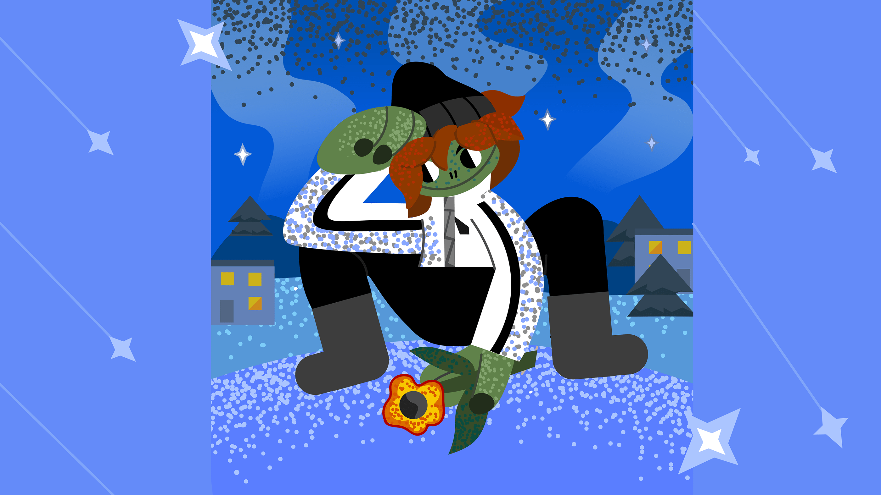 Online-postcard for Frog Day — Изображение №2 — Иллюстрация, Графика на Dprofile