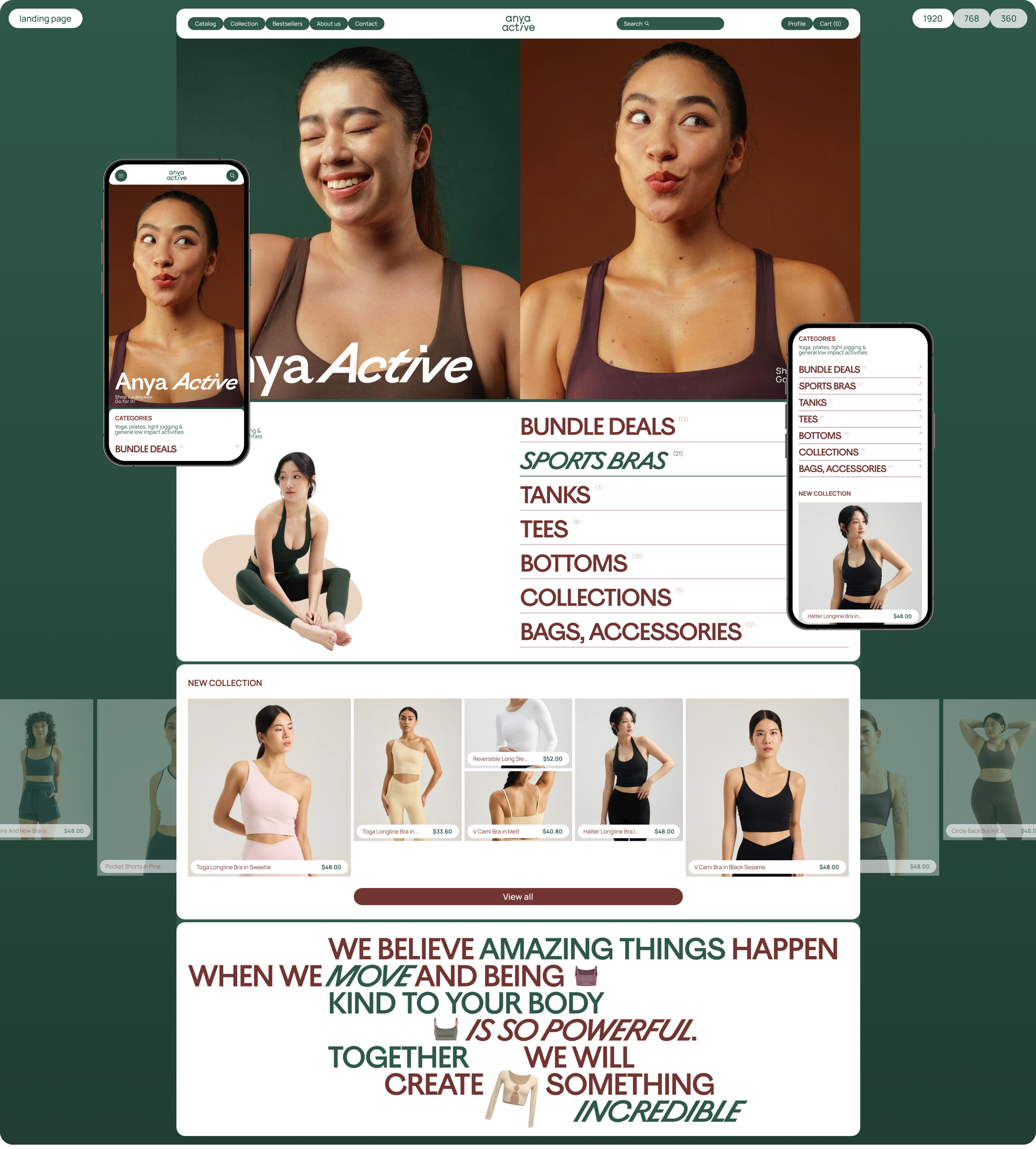 Anya Active — redesign concept — Изображение №4 — Интерфейсы на Dprofile