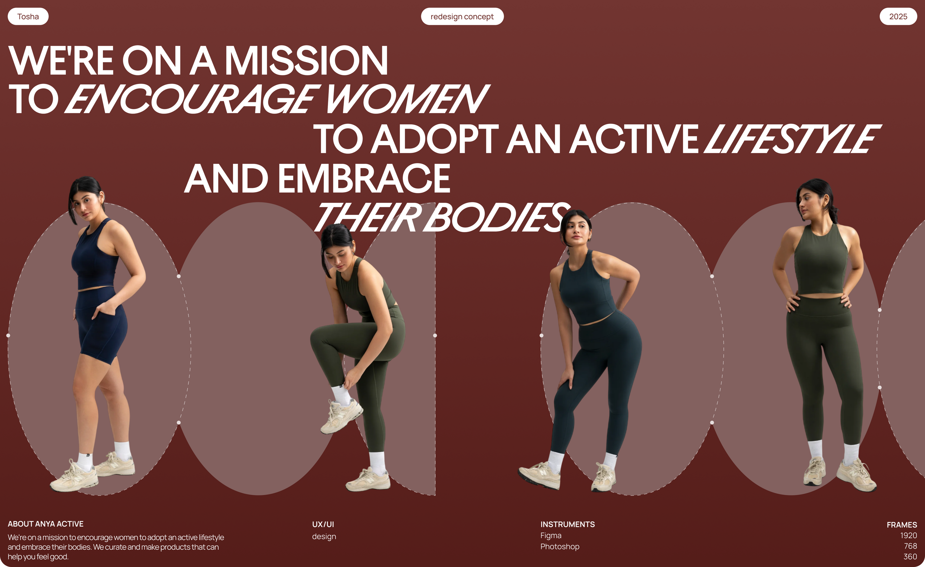Anya Active — redesign concept — Изображение №1 — Интерфейсы на Dprofile