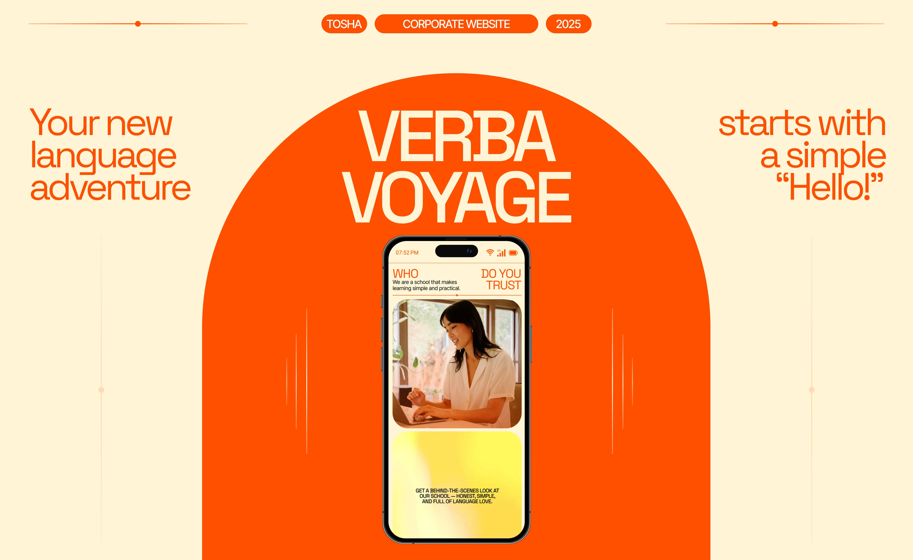 Verba Voyage - corporate website — Изображение №1 — Интерфейсы на Dprofile