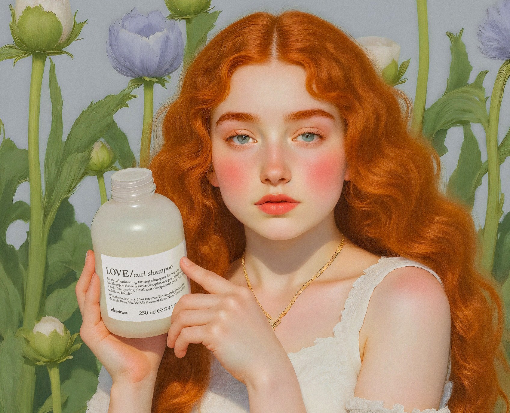 Davines × ИИ — Анимация, Маркетинг на Dprofile