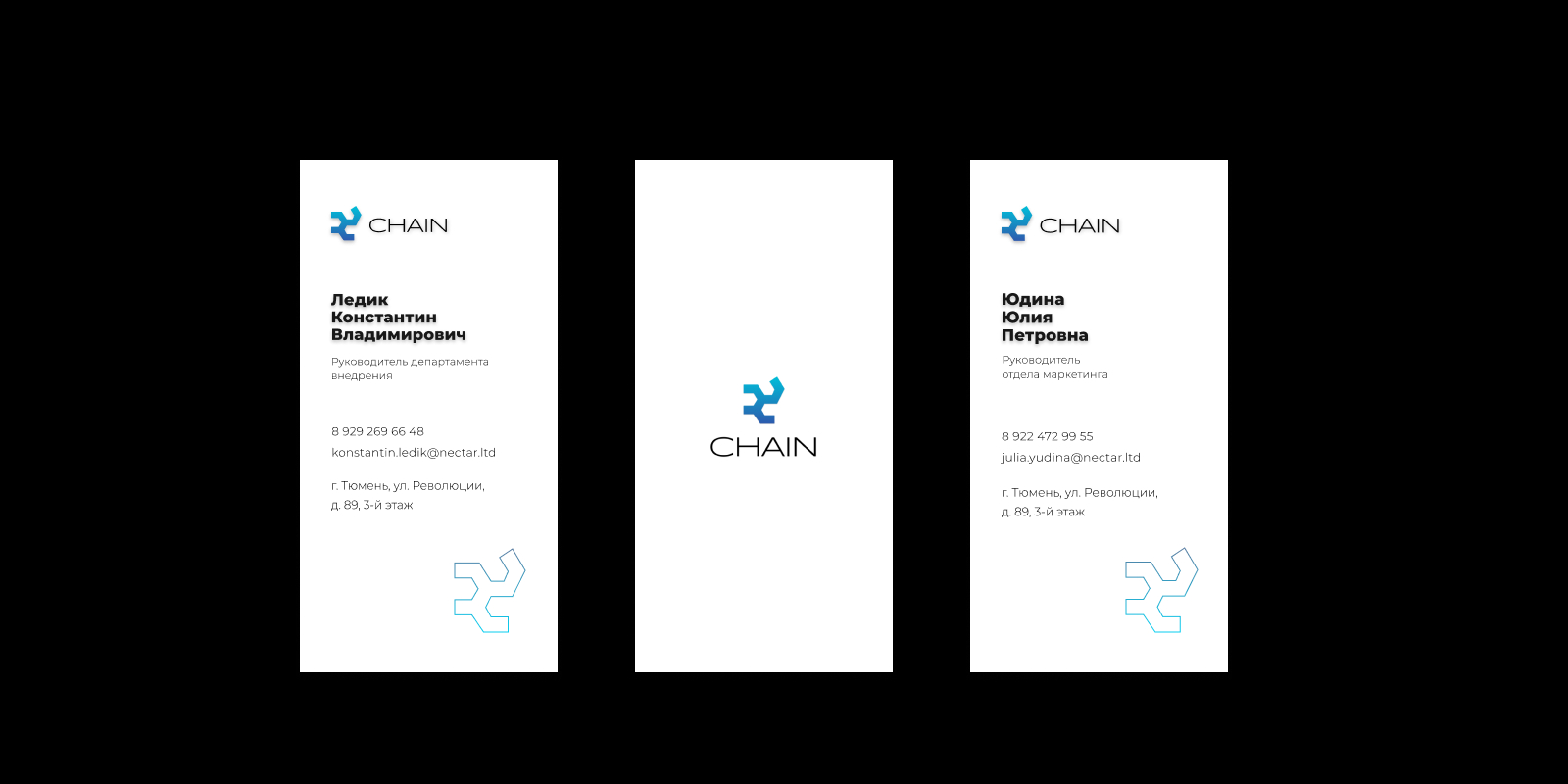 Логотип для компании CHAIN — Изображение №11 — Брендинг на Dprofile