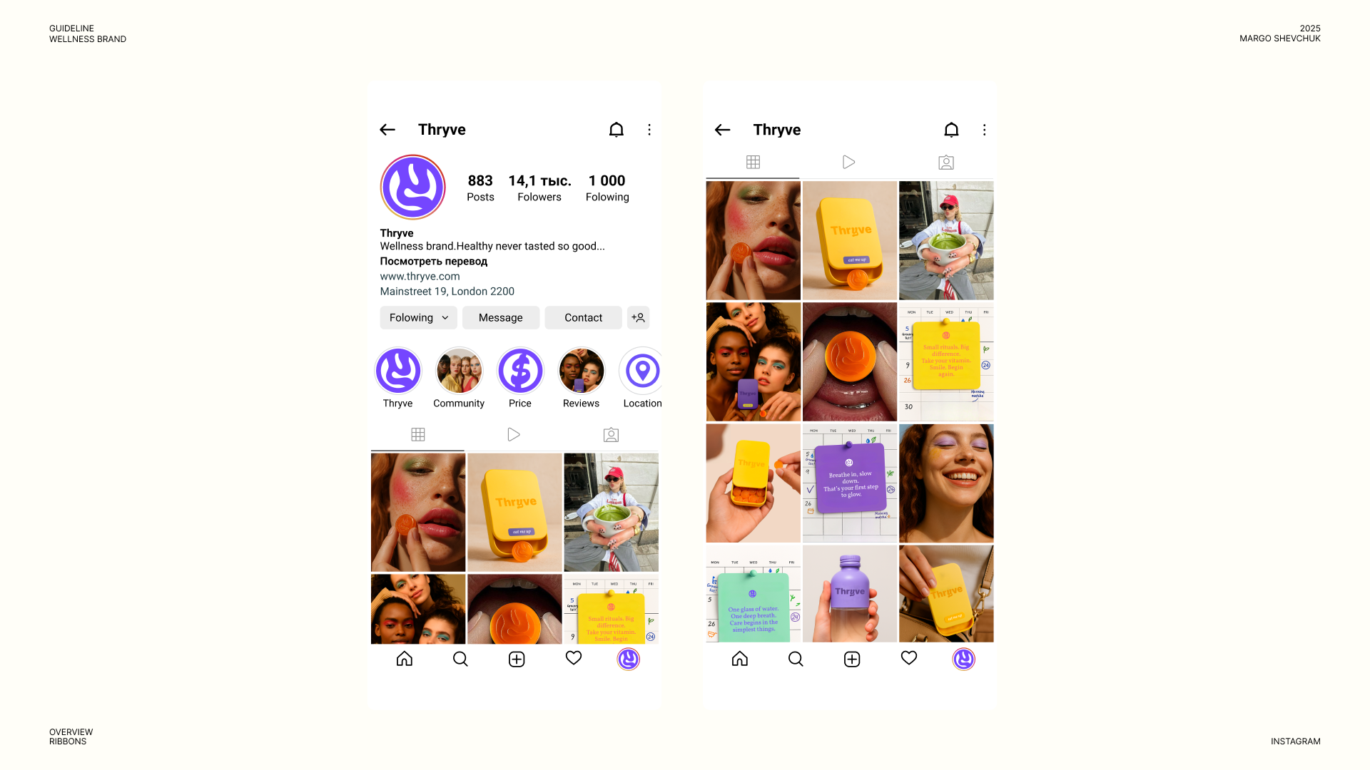Thryve Brand Identity — Where Health Meets Aesthetic — Изображение №20 — Брендинг на Dprofile