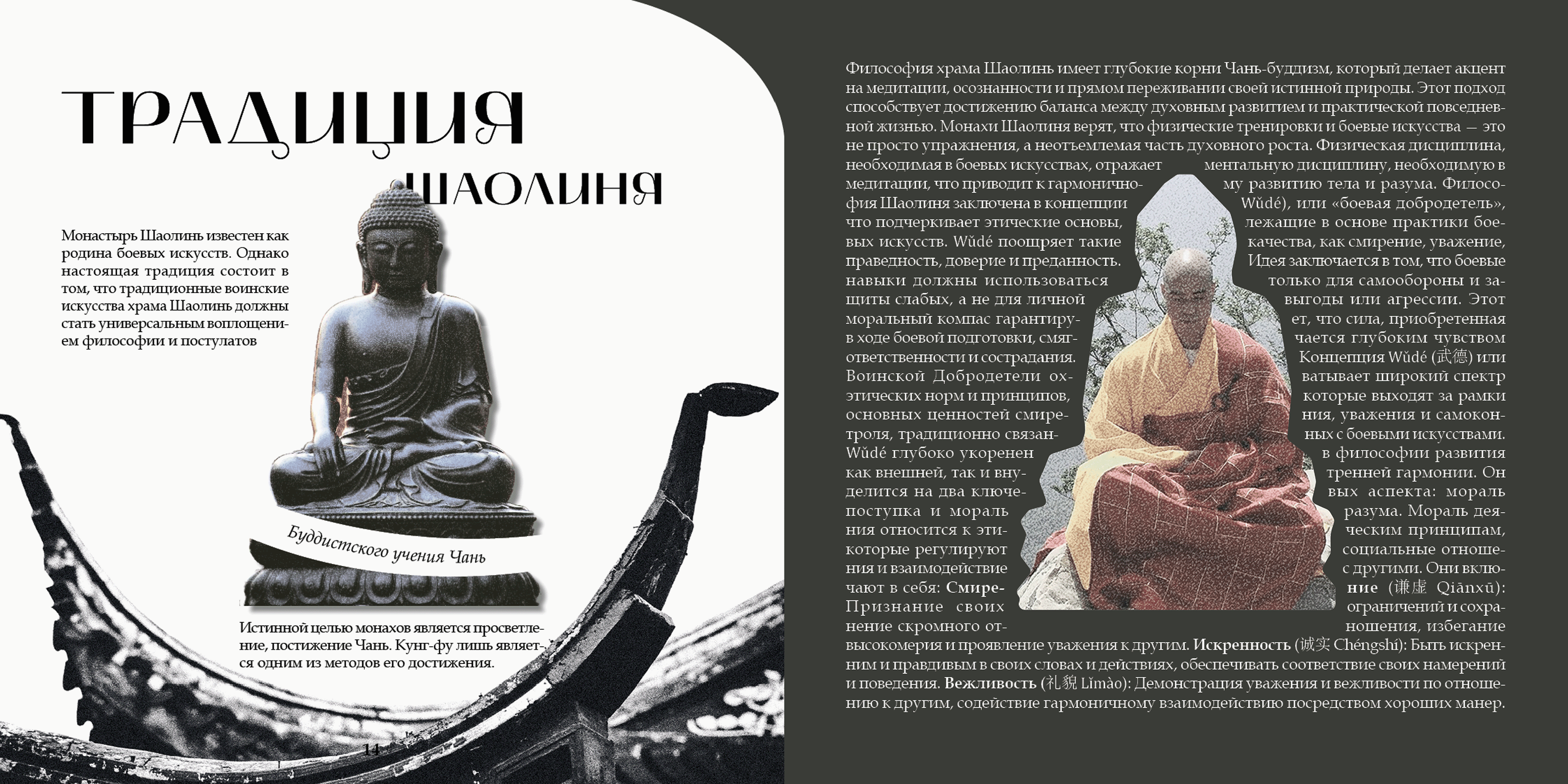 Брошюра «Храм Шаолинь» — Изображение №14 — Графика на Dprofile