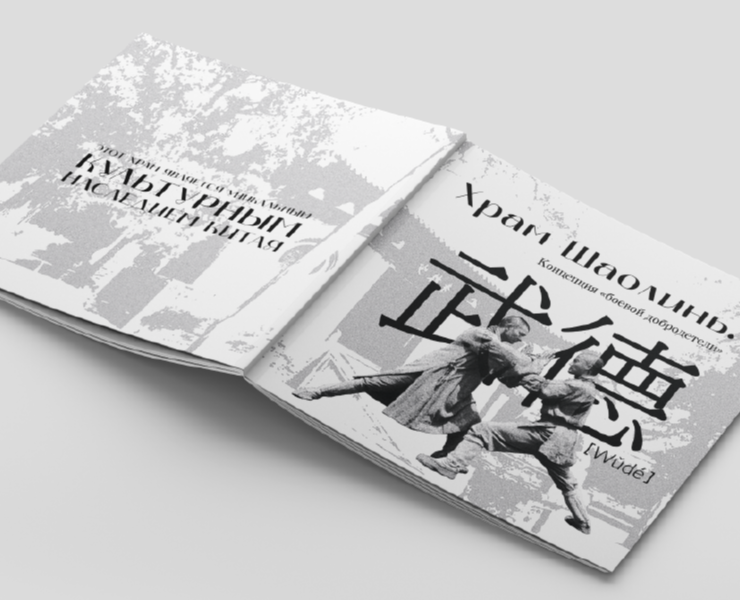 Брошюра «Храм Шаолинь» — Графика на Dprofile
