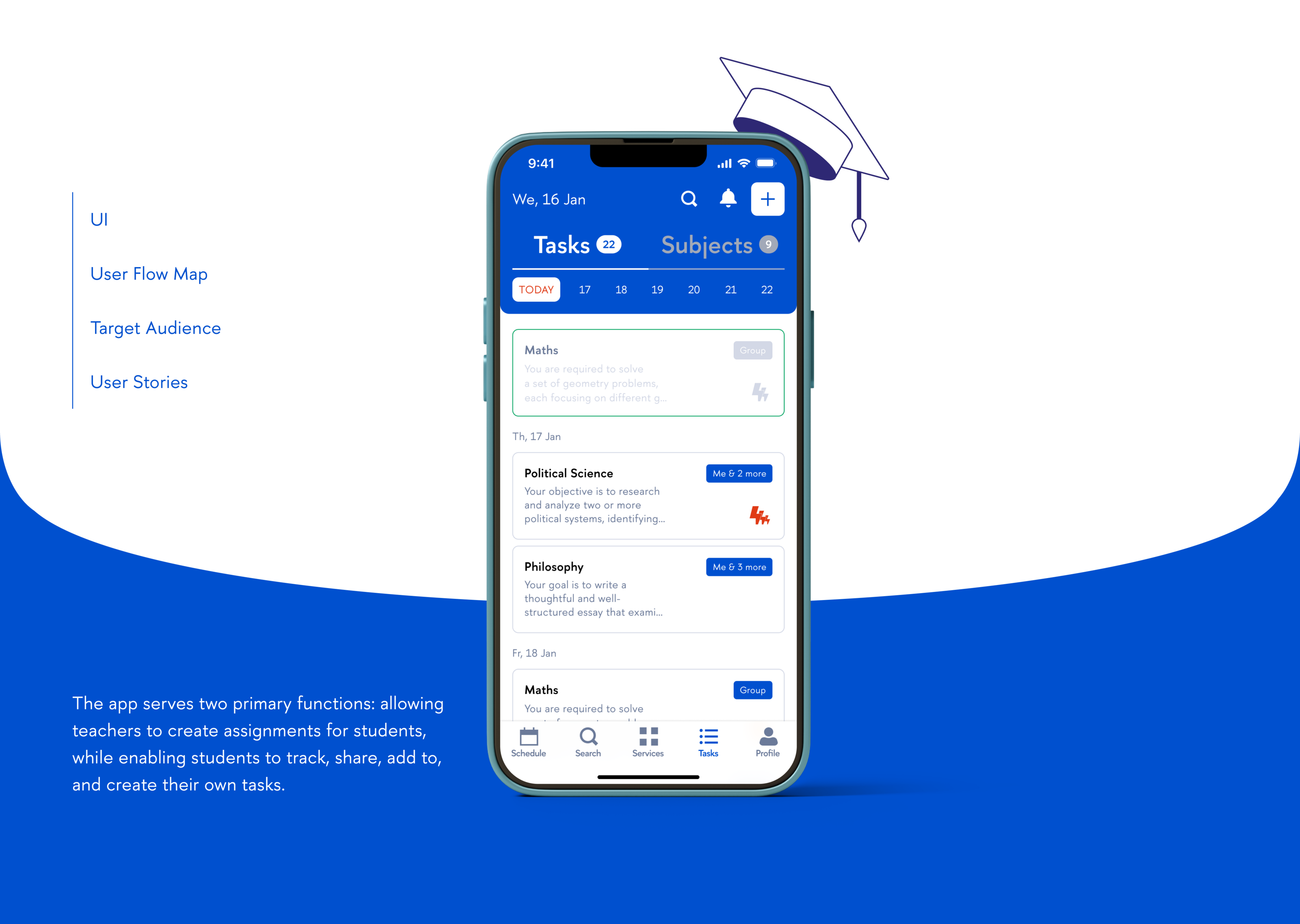 HSE student task tracker — Изображение №1 — Интерфейсы на Dprofile