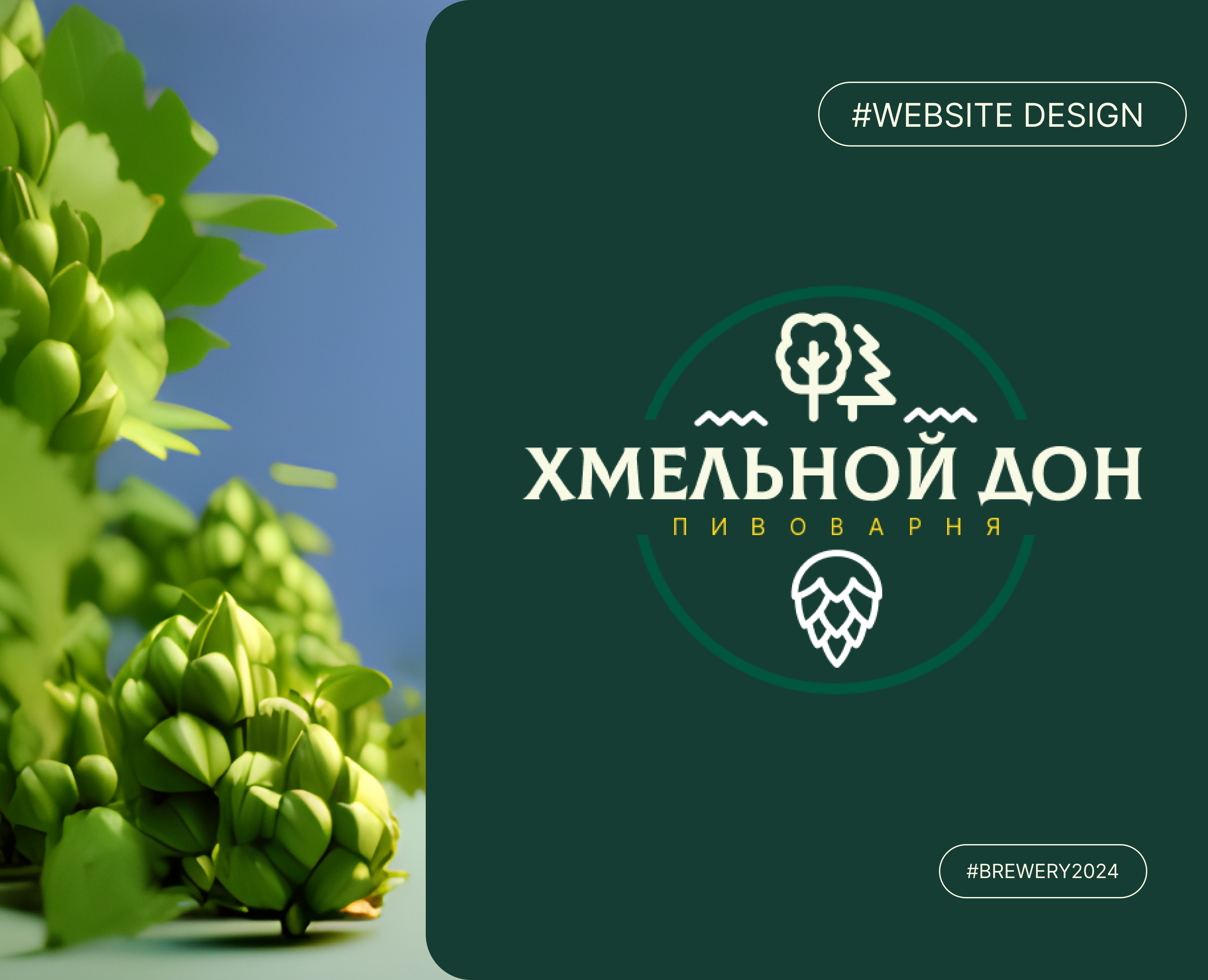 Дизайн сайта пивоварни — Интерфейсы на Dprofile