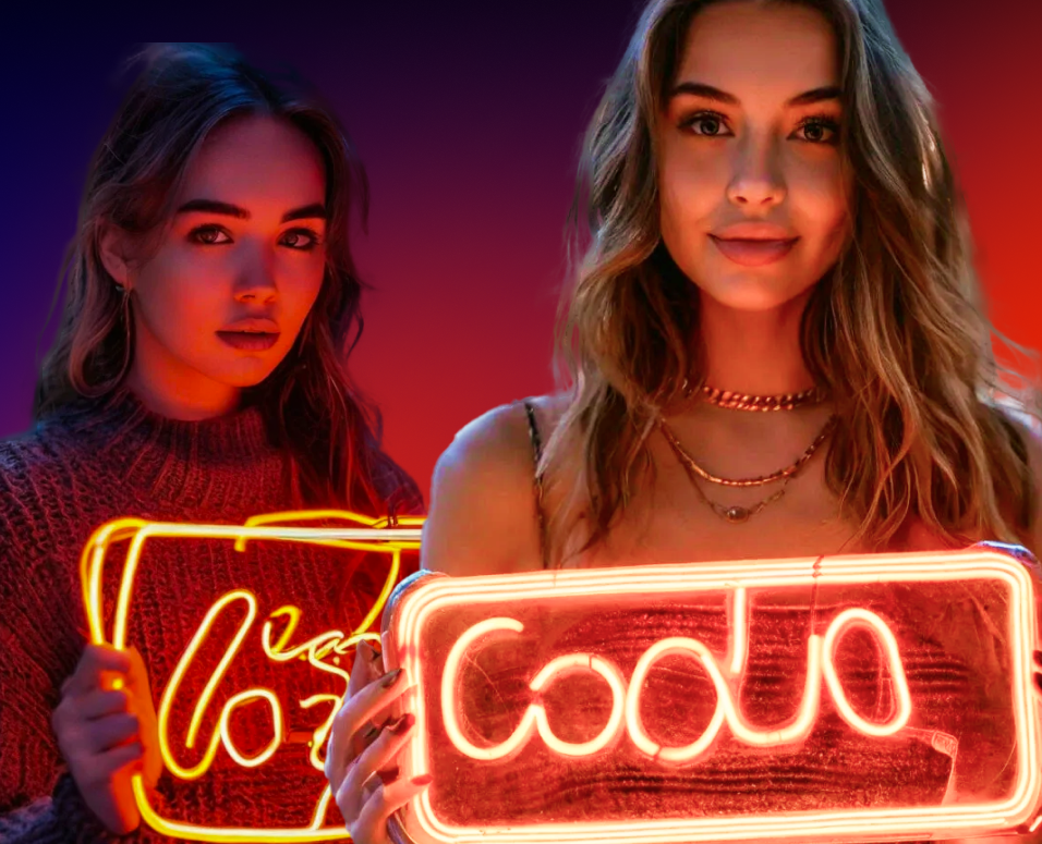 Веб айдентика для студии neon — Интерфейсы, Брендинг на Dprofile