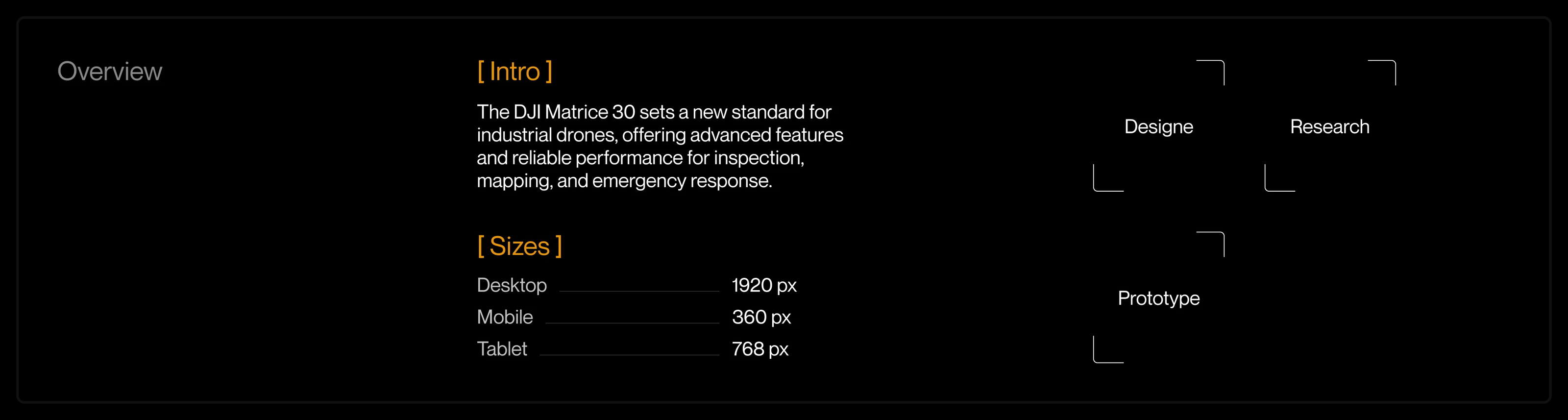 Landing page Dji Matrice 30 — Изображение №2 — Интерфейсы, Брендинг на Dprofile