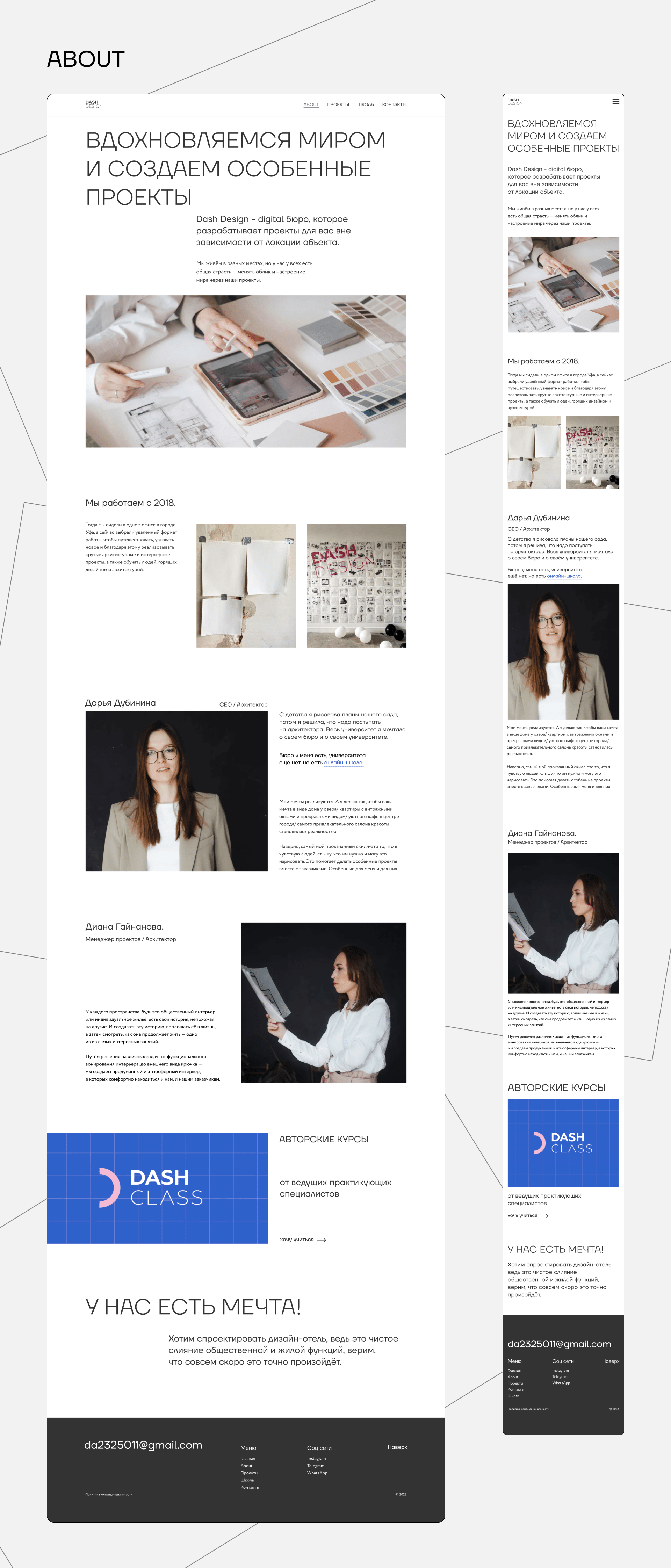 Bureau of architecture and design — Изображение №4 — Интерфейсы на Dprofile