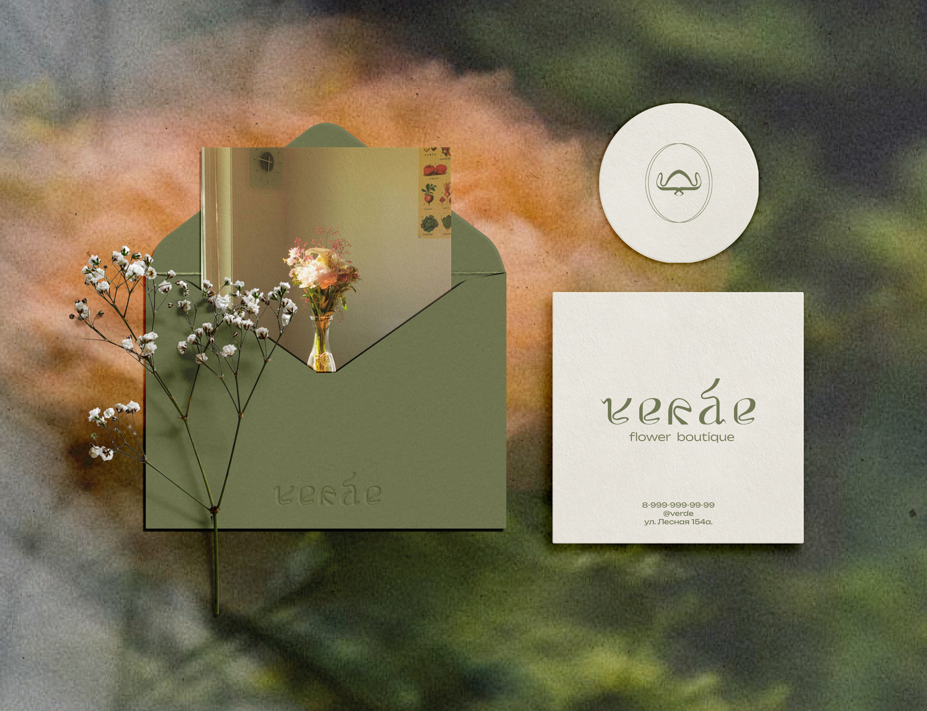 фирменный стиль для цветочного магазина — Изображение №3 — Брендинг на Dprofile