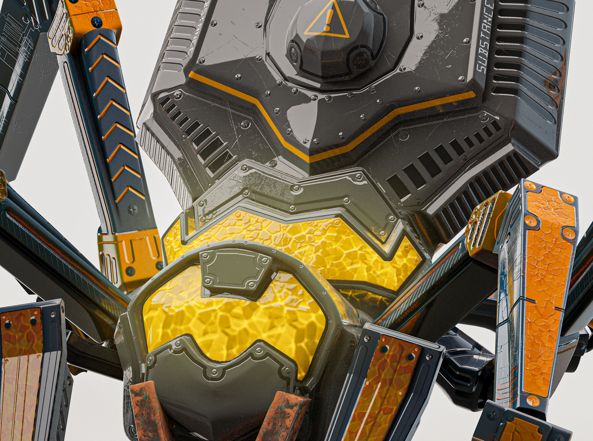 Project robot spider — Изображение №2 — 3D на Dprofile
